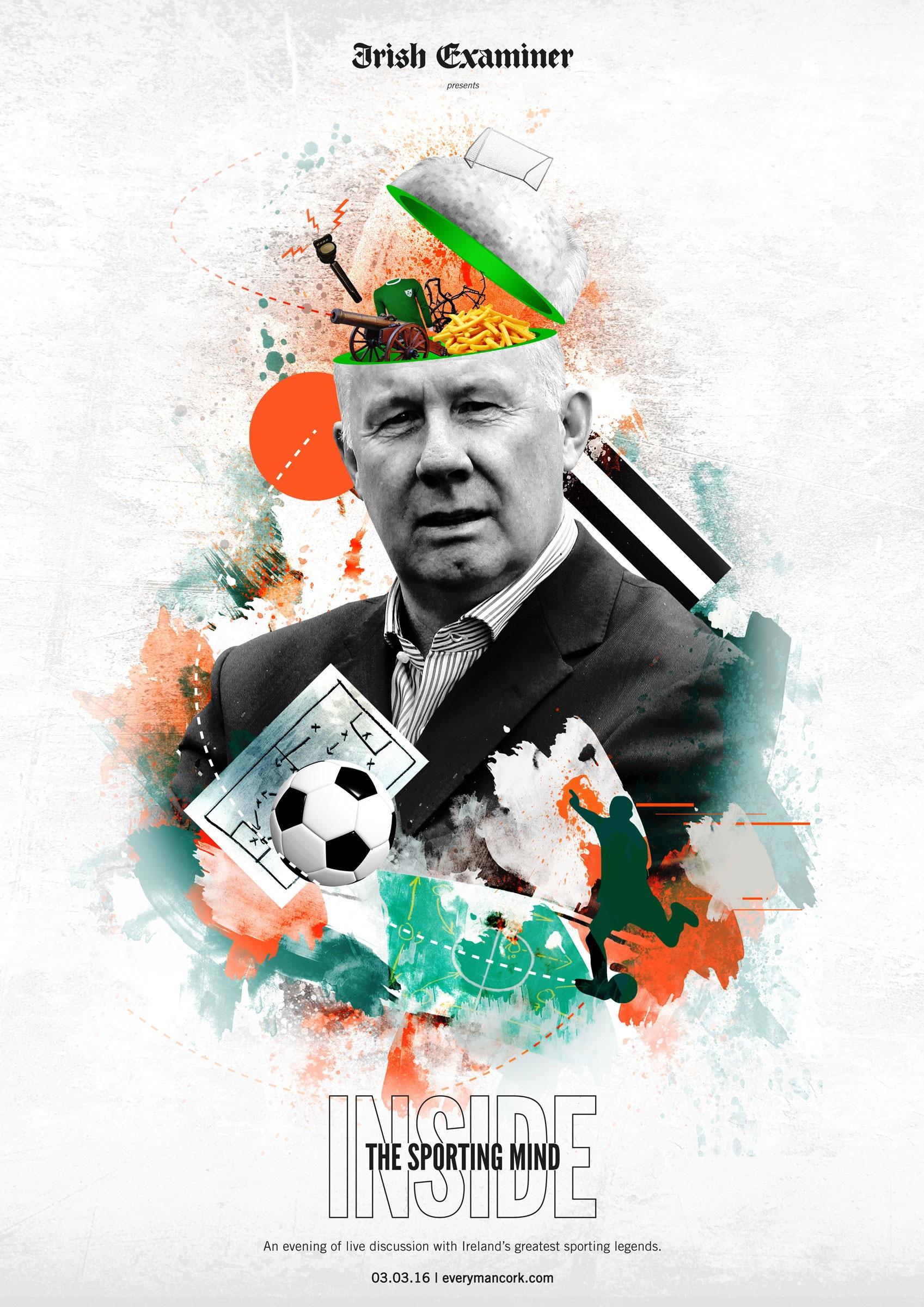 Irish Examiner Print Advert By Chemistry Inside The Sporting Mind, 1