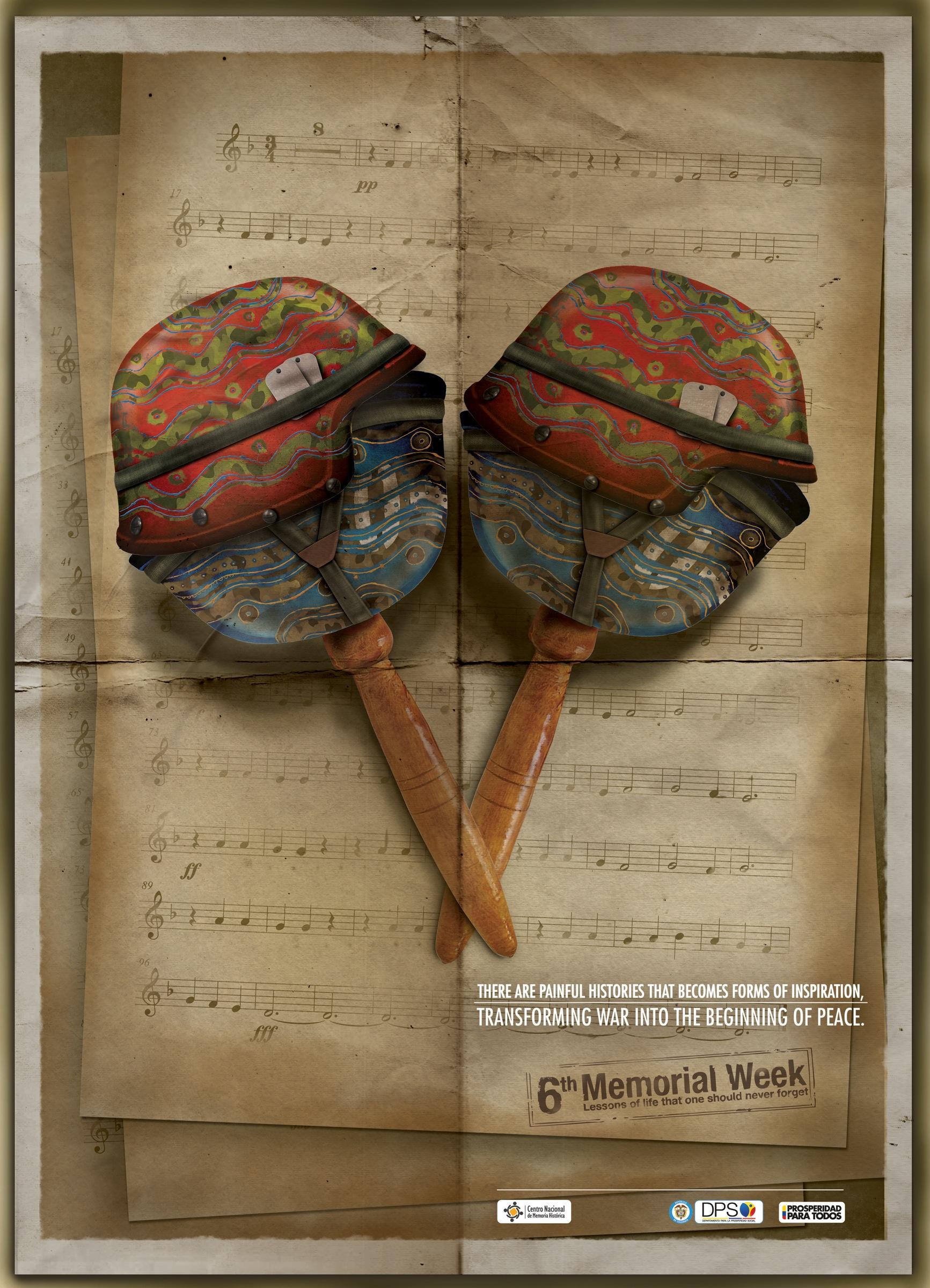 National Center of Historical Memory Print Advert By Pubblica Maracas