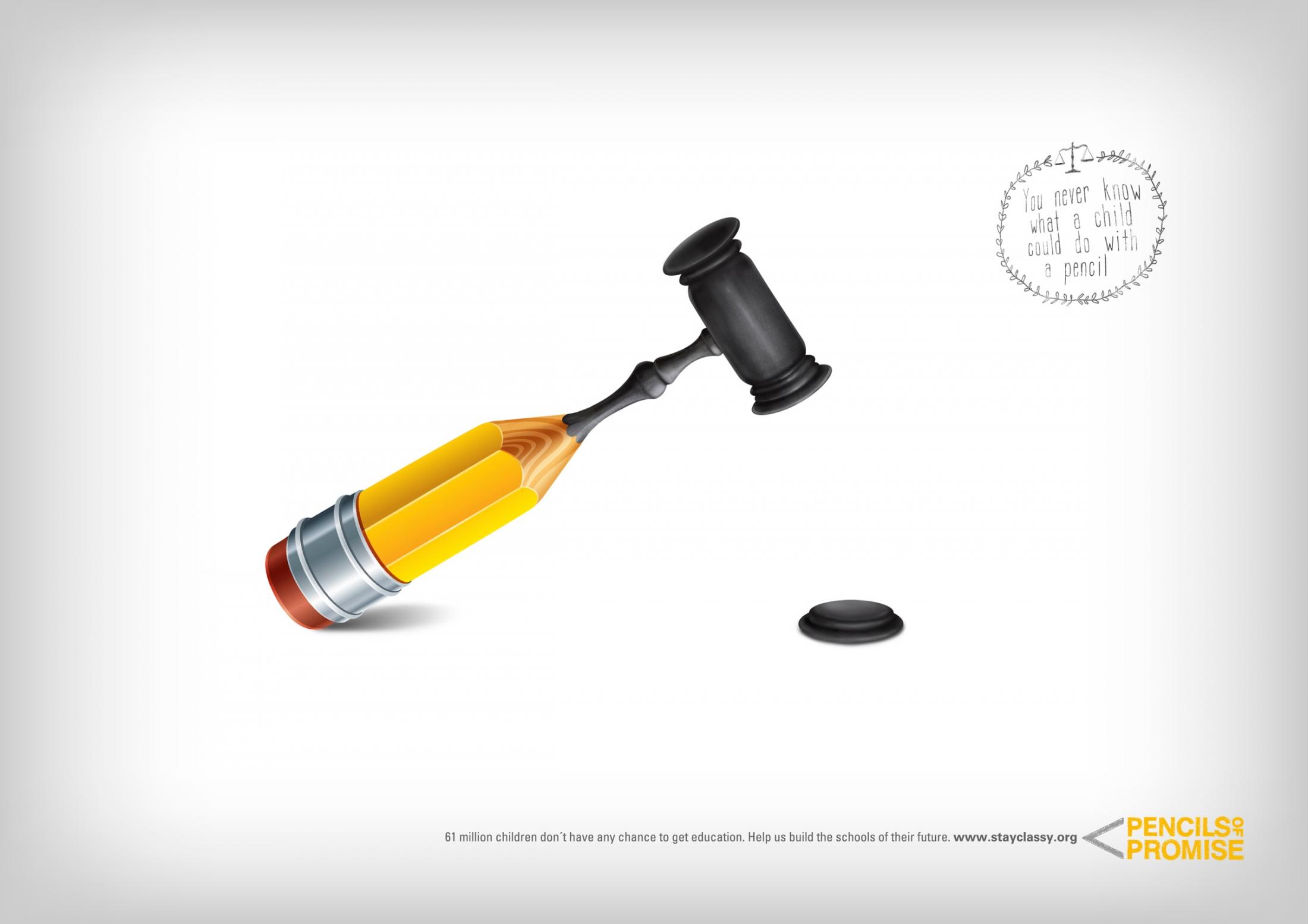 Pencils of Promise Print Advert By Labstore Pencil, 3 Ads of the World™