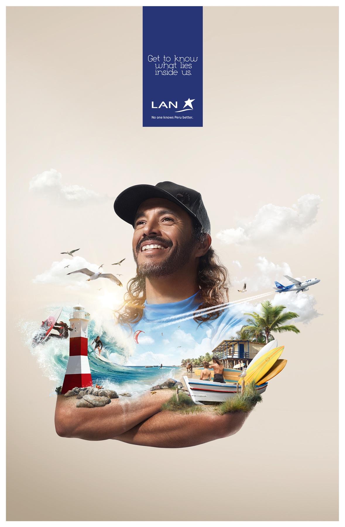 LAN Print Advert By Y&R: Piura | Ads of the World™