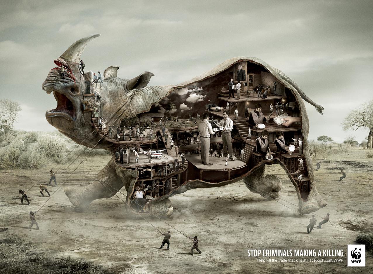 WWF Print Advert By Ogilvy Rhino Ads of the World™ WWF Print Advert By Ogilvy Rhino Ads of the World™