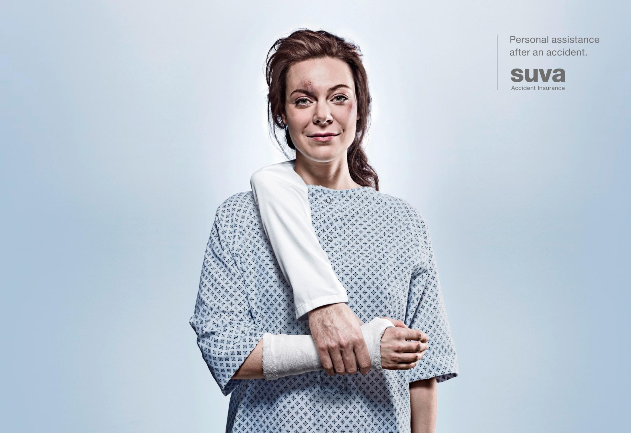 Suva Accident Insurance Print Advert By Ruf Lanz Arm, 1 Ads of the