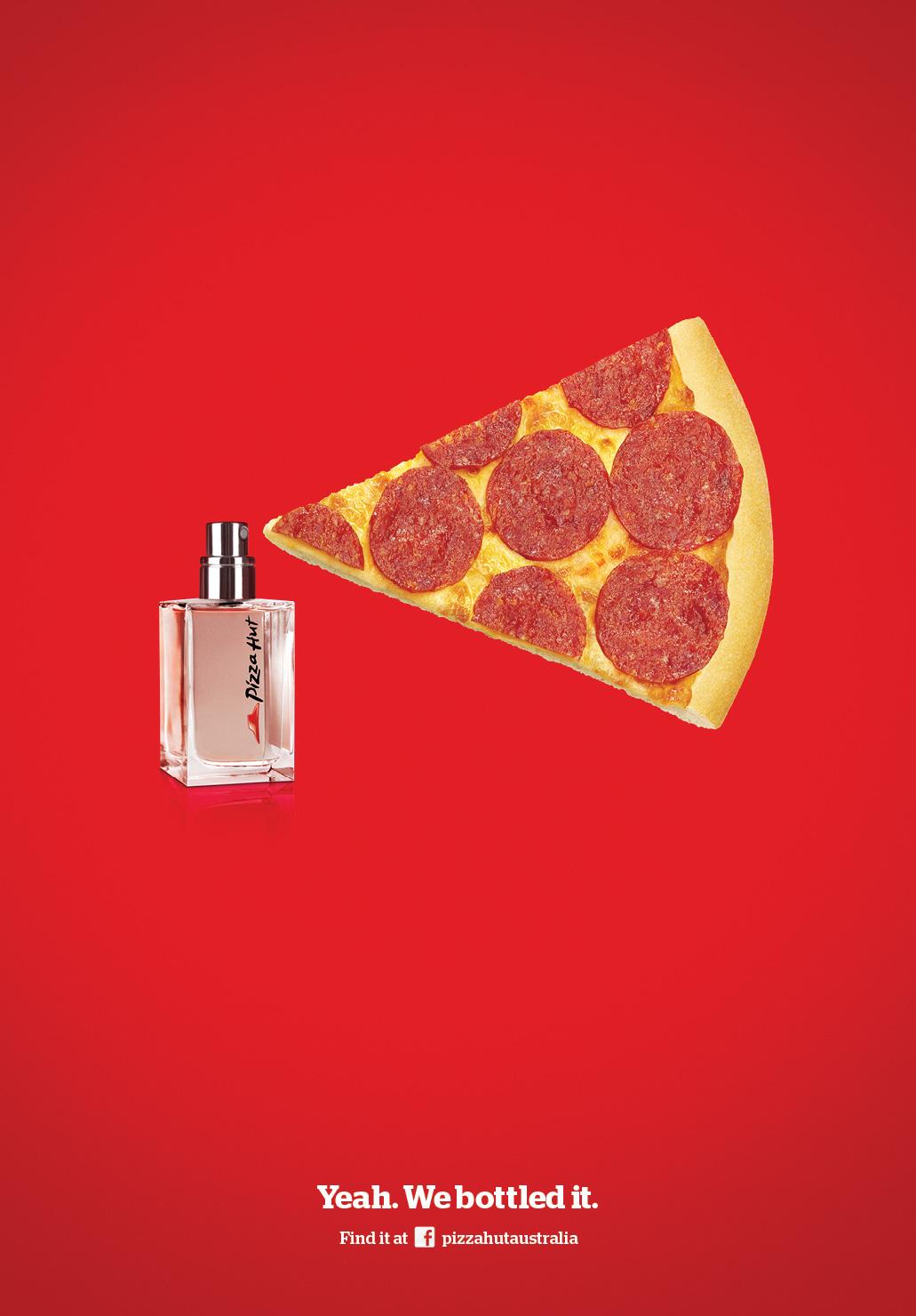 pizza hut print advert by m c saatchi eau de pizza hut ads of the