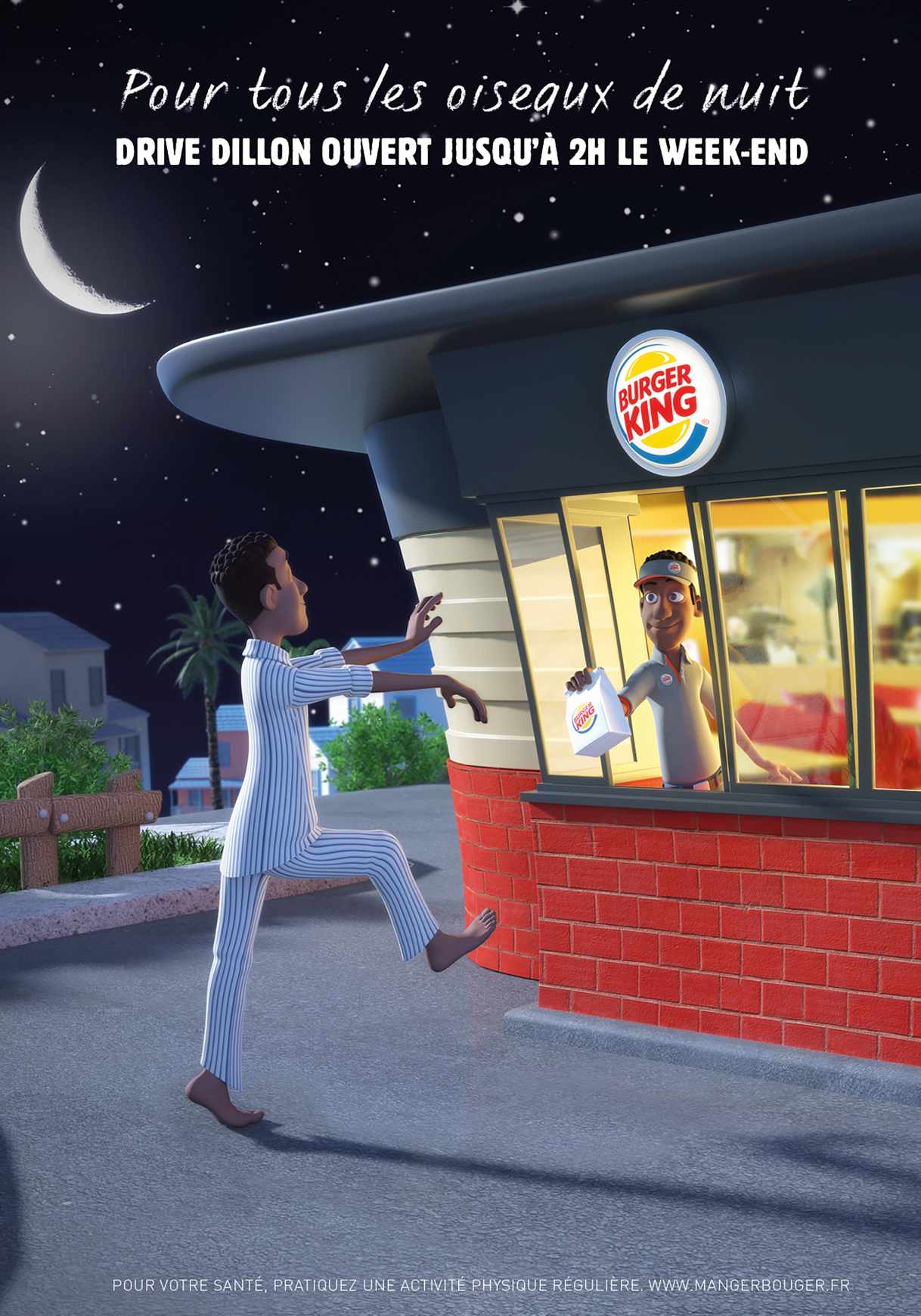 Burger King Print Ad - Night Owls, 1 