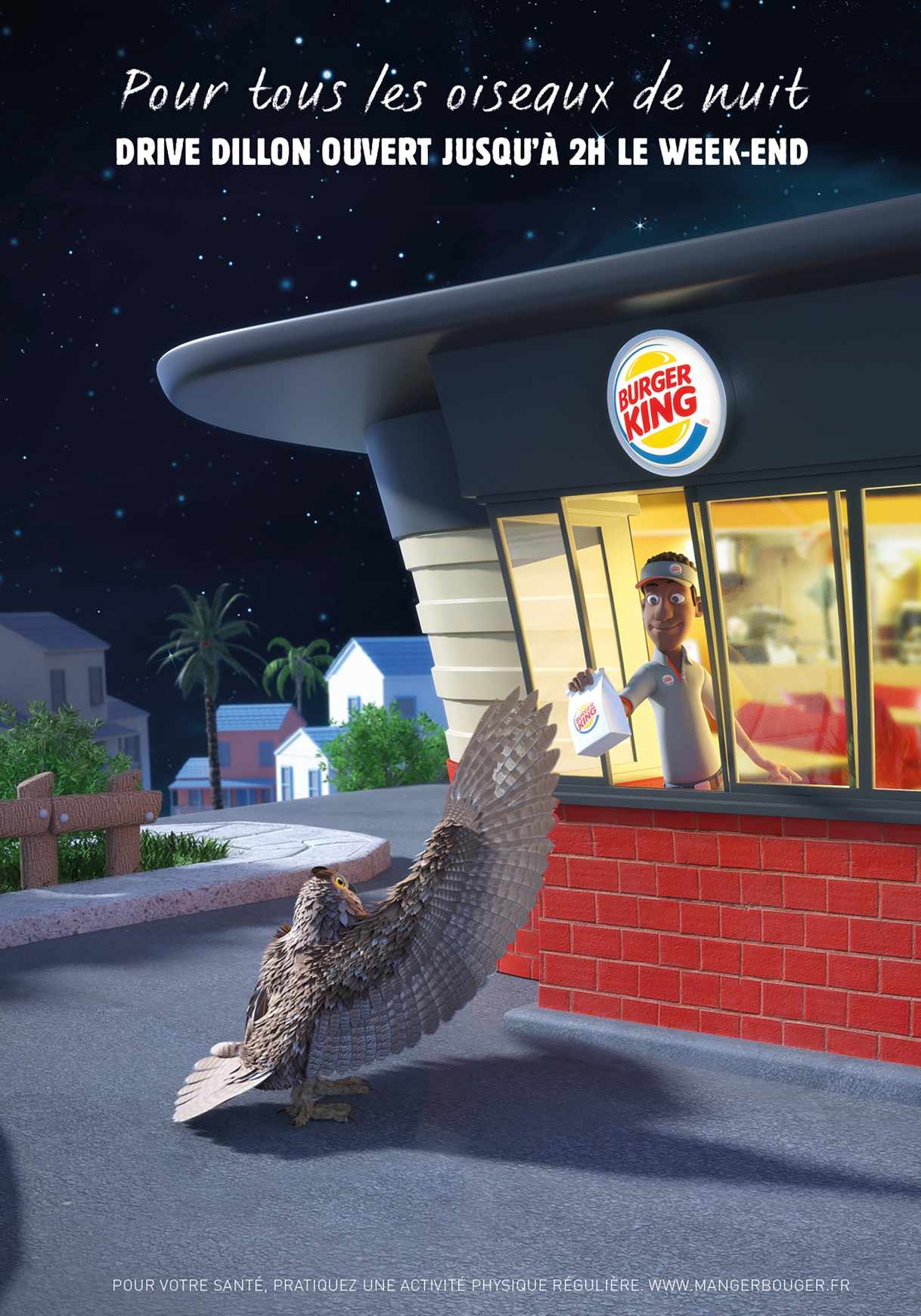 Burger King Print Ad - Night Owls, 2