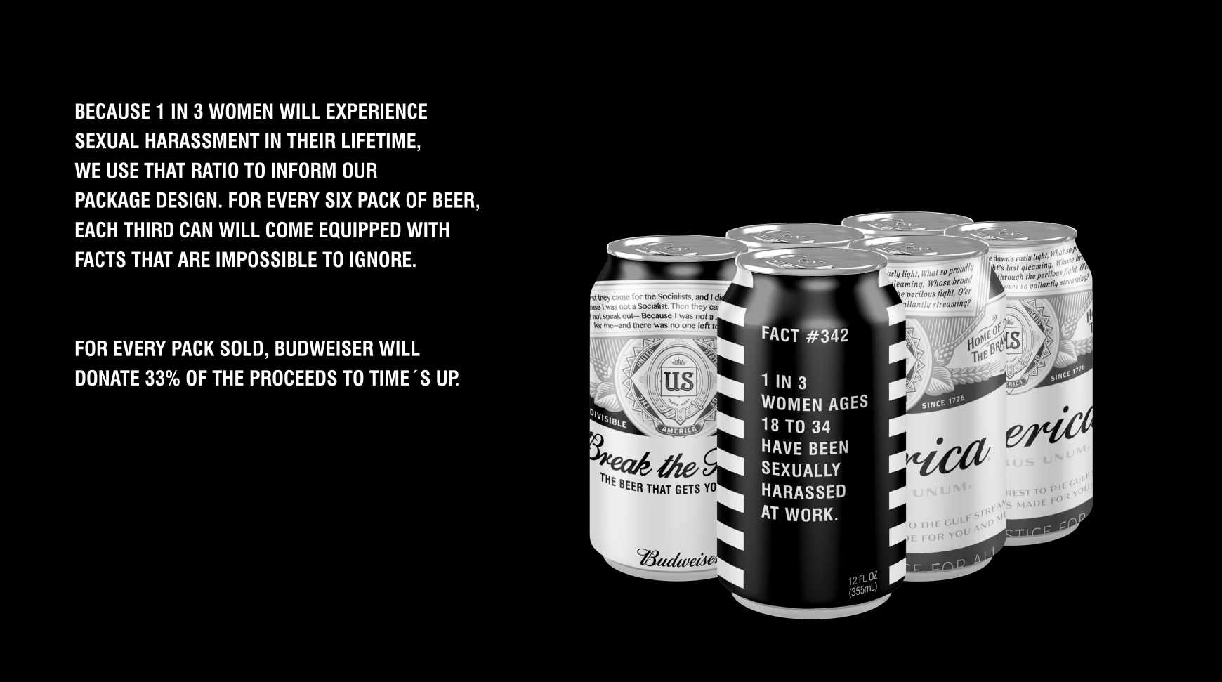Budweiser Design Ad - Break the Silence