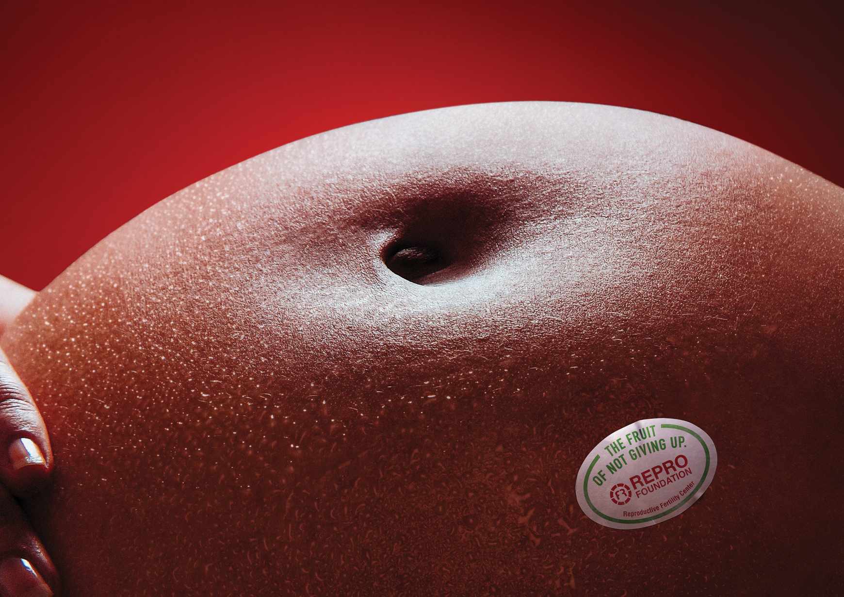 Fundacion Repro Print Ad - Fruits - Apple 