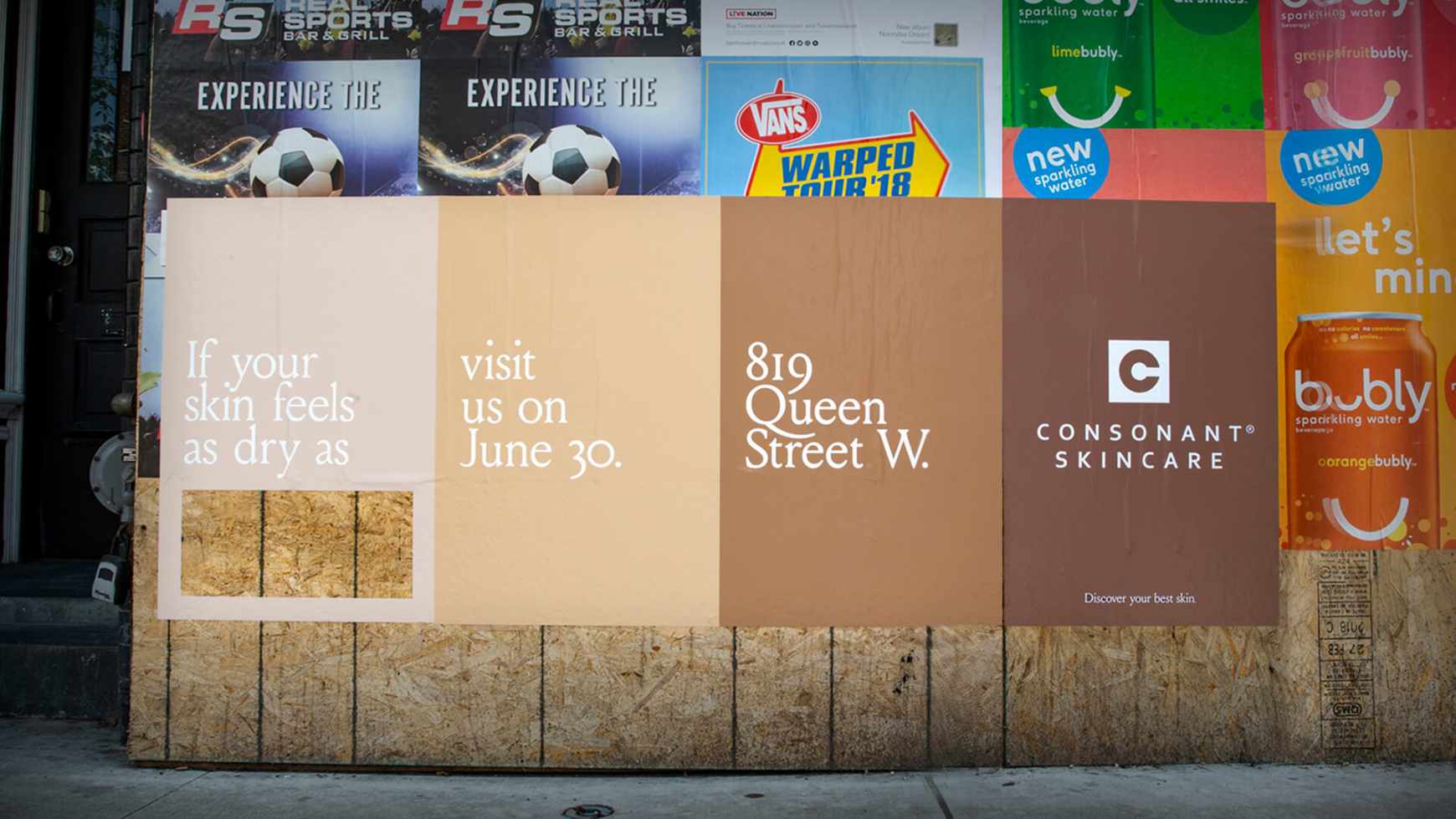 Consonant Skincare Outdoor Ad - Reskinning