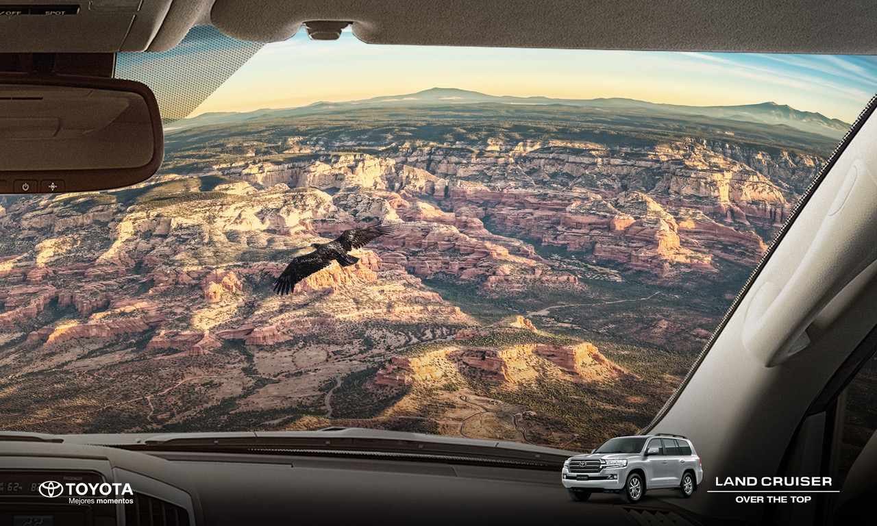 Toyota Print Ad - Over The Top, 1