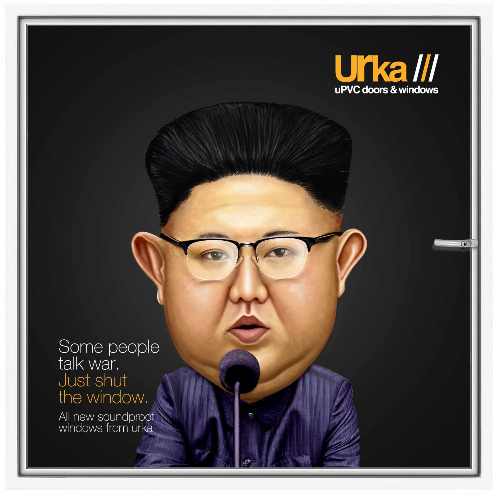 Urka Print Ad - Kim Jong-Un 