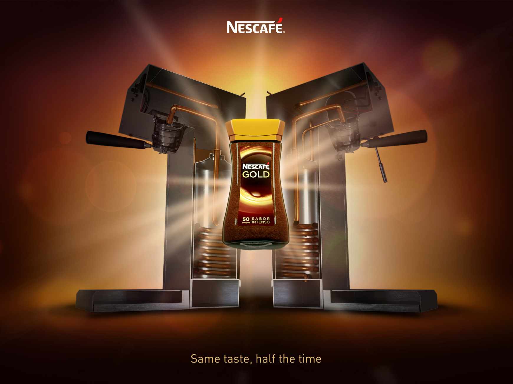 Nescafe Print Ad - Same Taste, 1