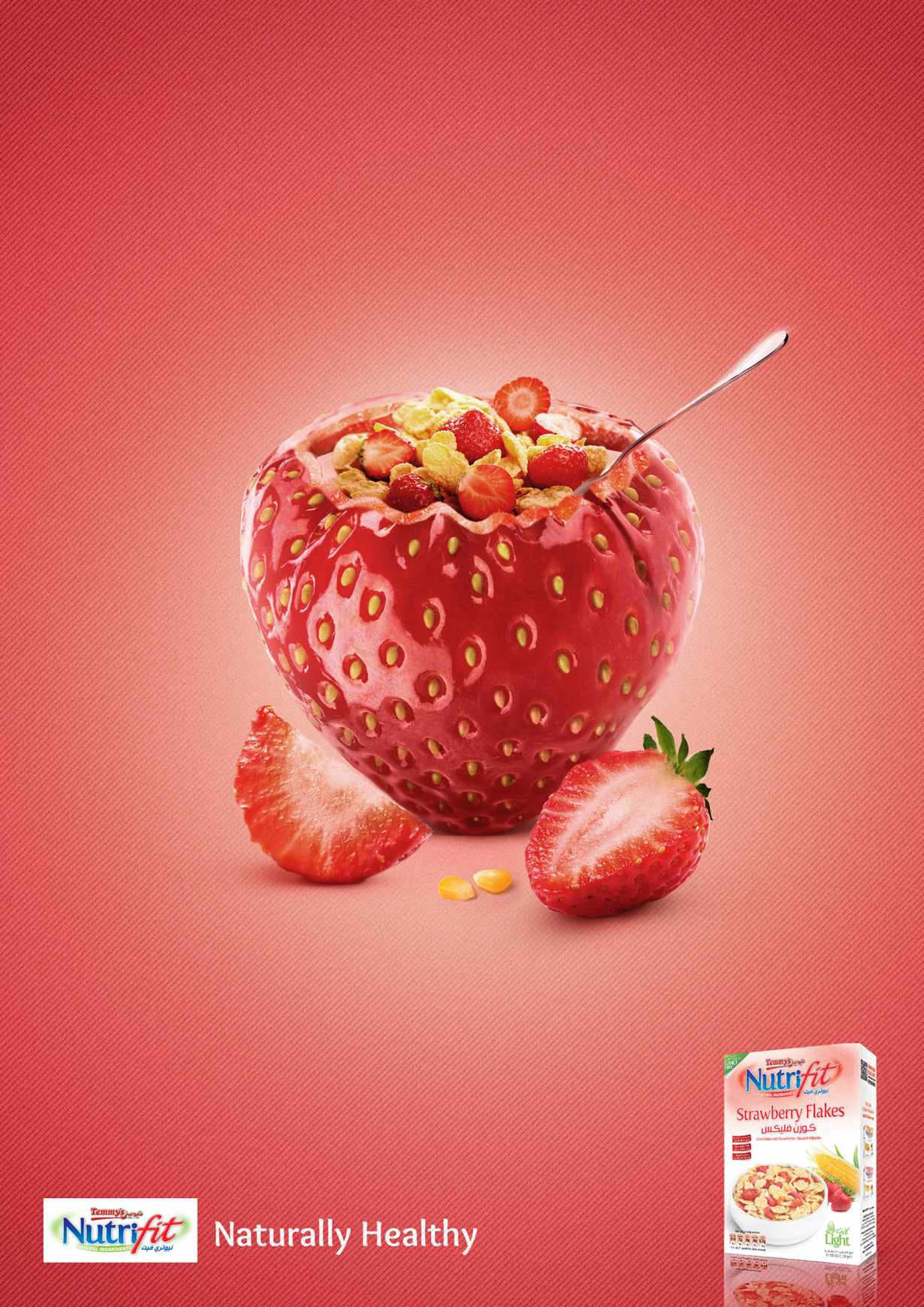 Nutrifit Print Ad - Naturally Healthy, 1 