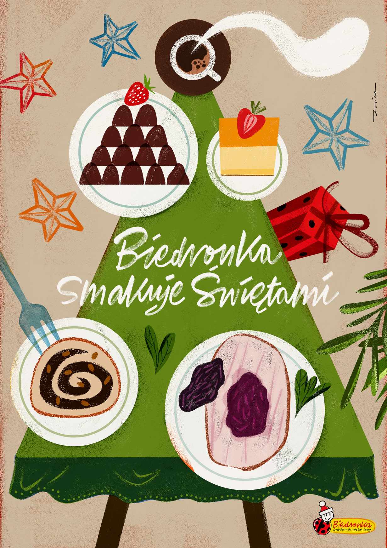 Biedronka Print Ad - Christmas 