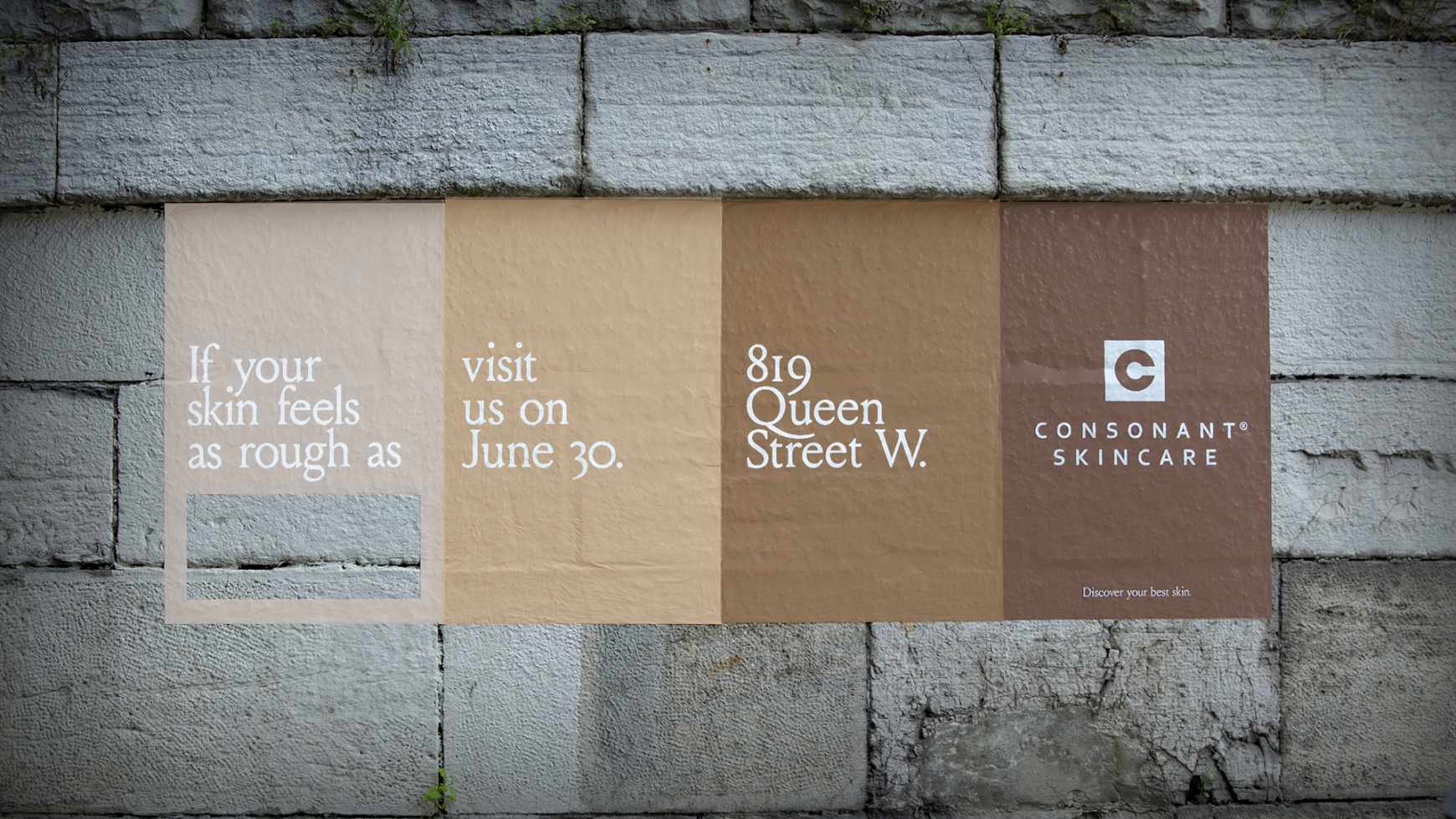 Consonant Skincare Outdoor Ad - Reskinning