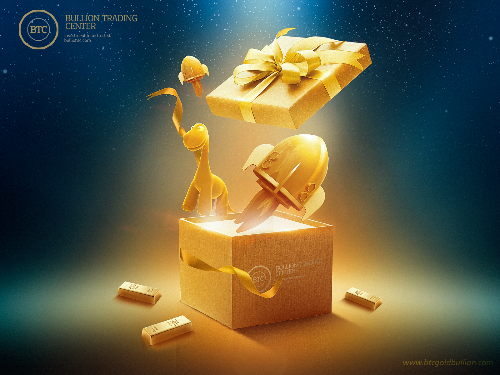 Bullion Trading Center Print Ad - Your Gift in Right Place