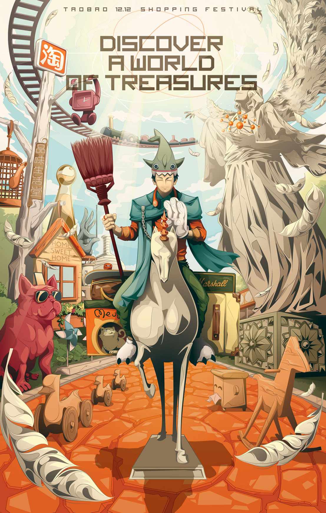 Taobao Print Ad - Discover A World Of Treasures, 2 