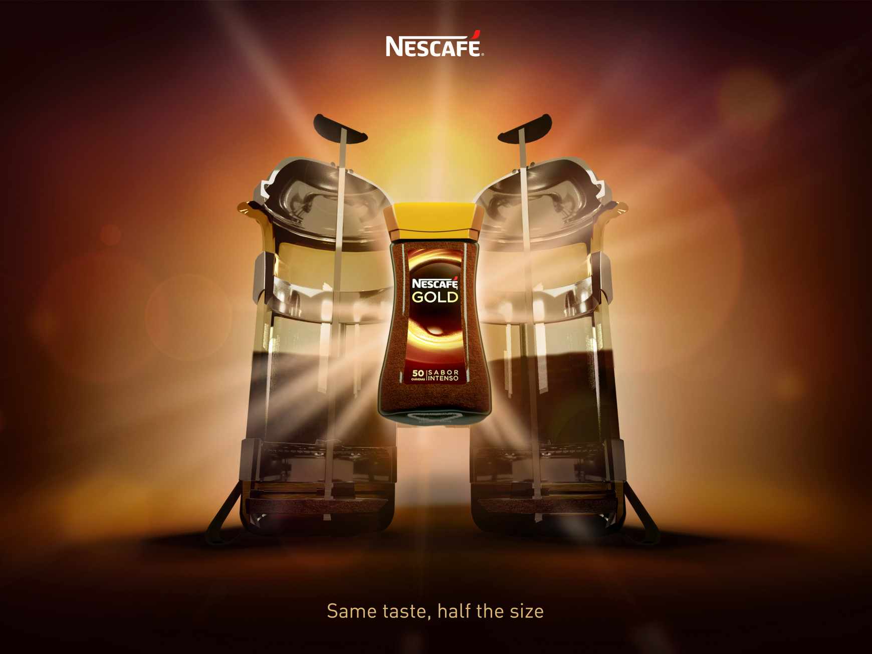 Nescafe Print Ad - Same Taste, 2