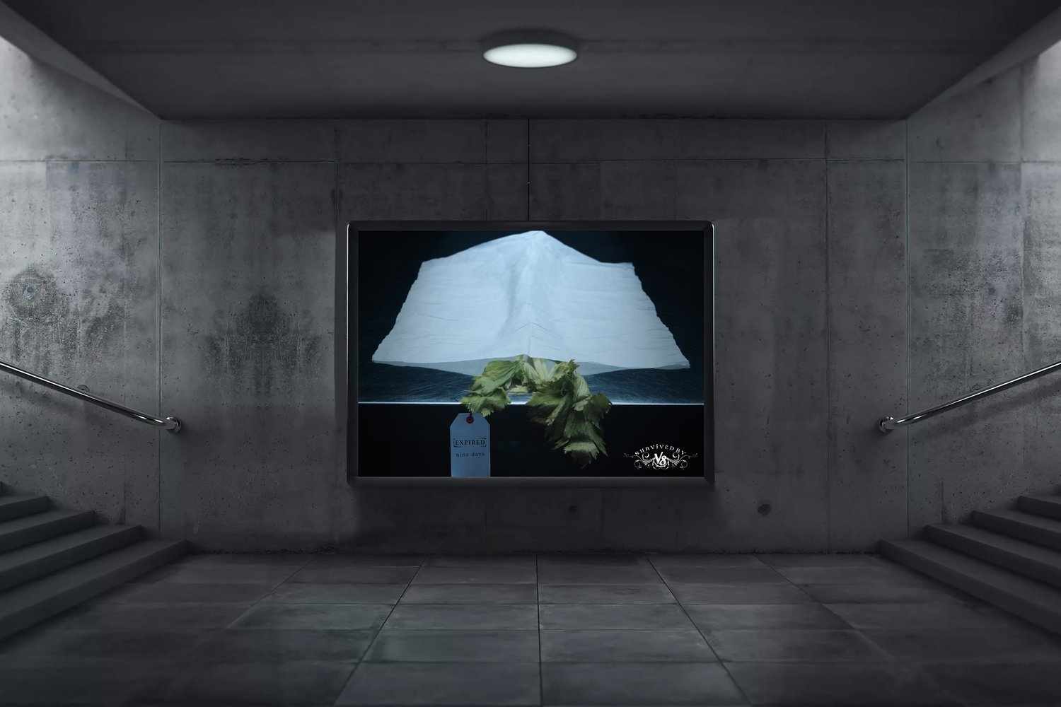 V8 Integrated Ad - Survived by V8