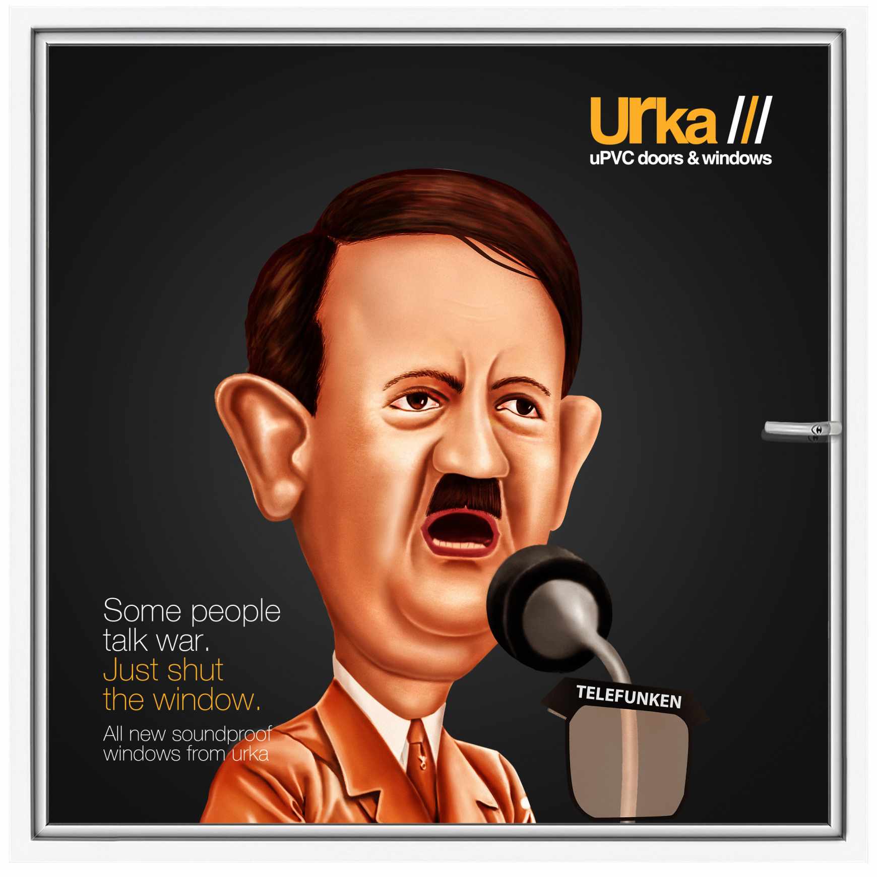 Urka Print Ad - Hitler 