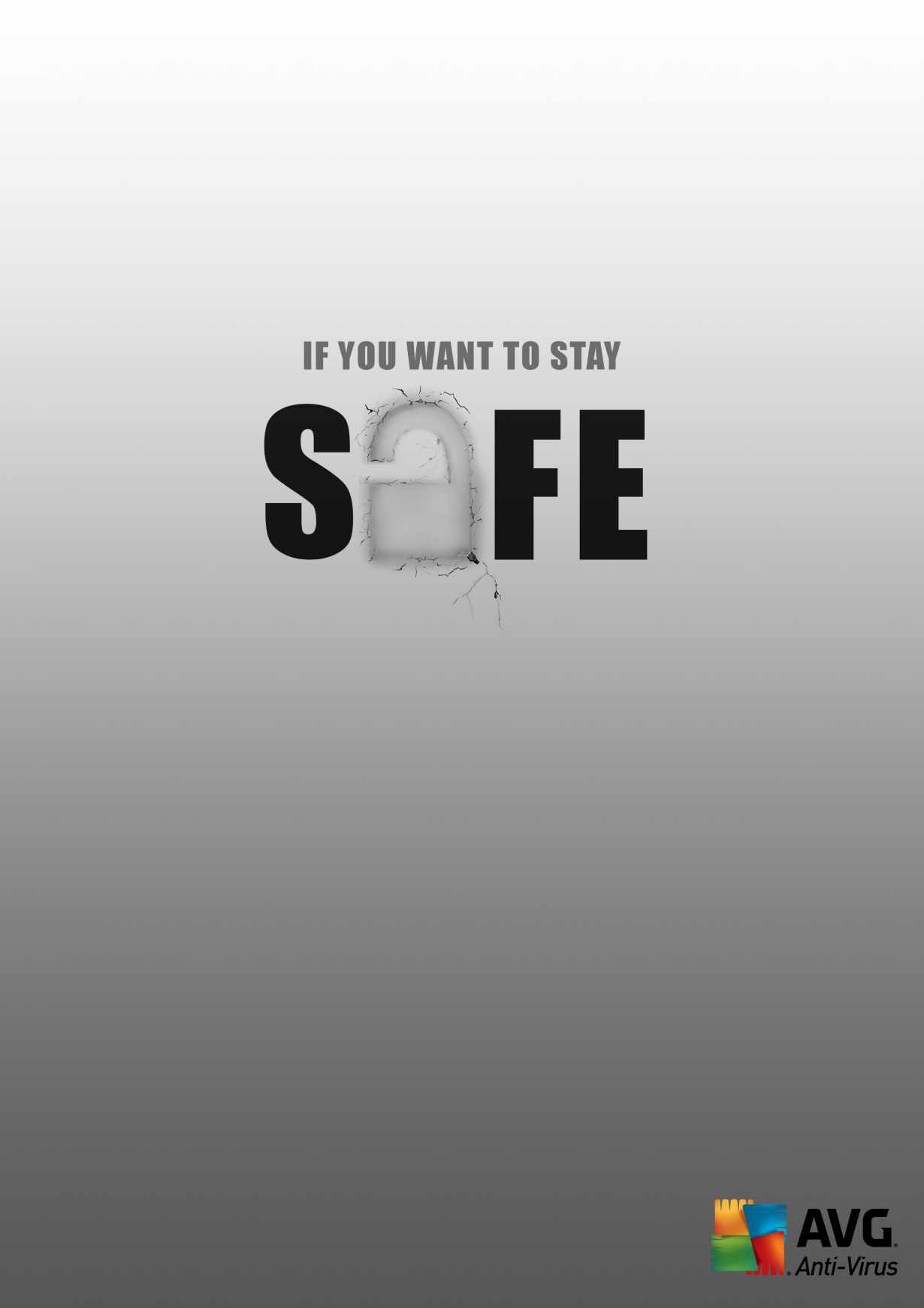 AVG Print Ad - Safe