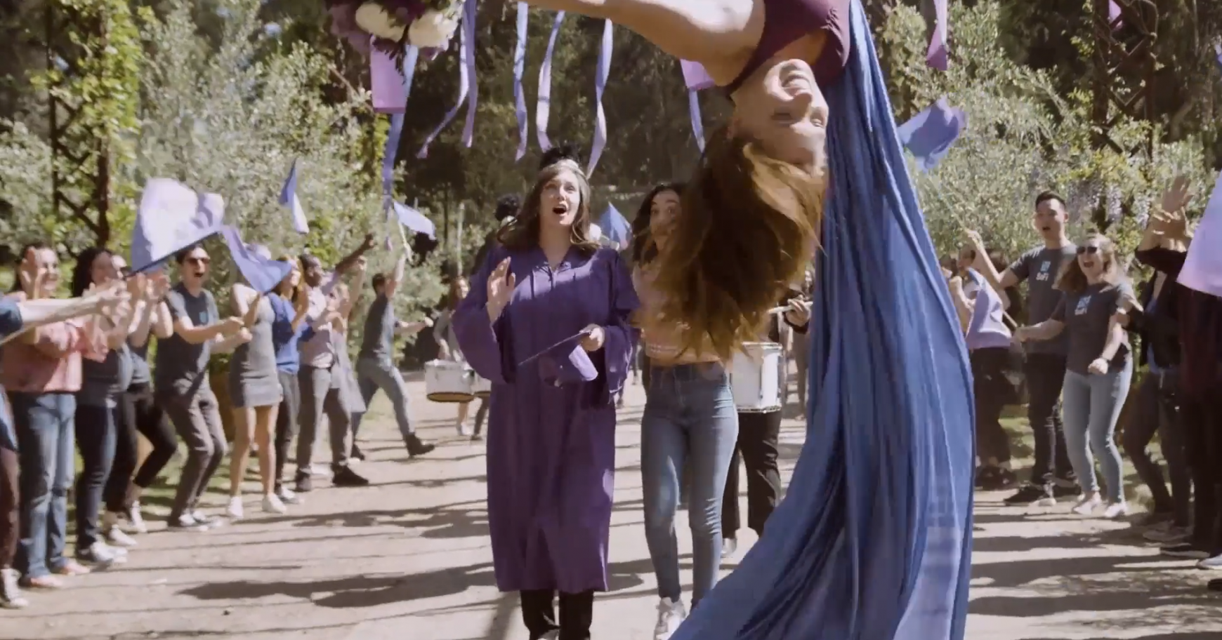 SoFi Experiential Ad - The Most Epic Student Loan Graduation