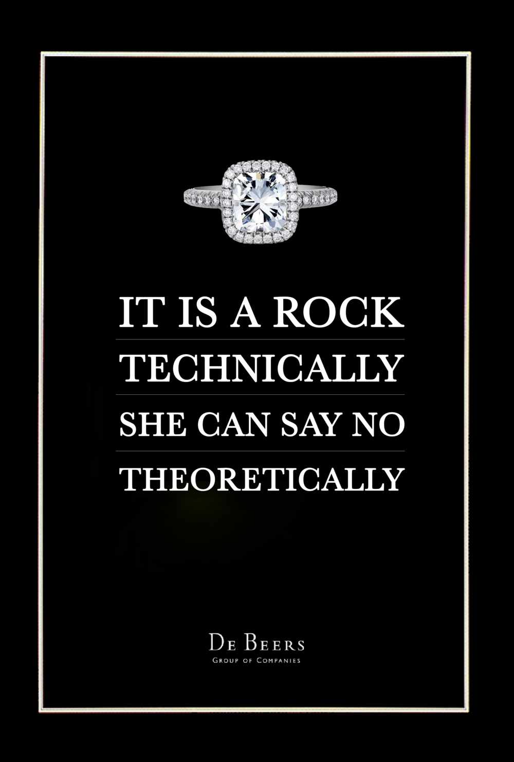 De Beers Print Ad - Brilliance, 2