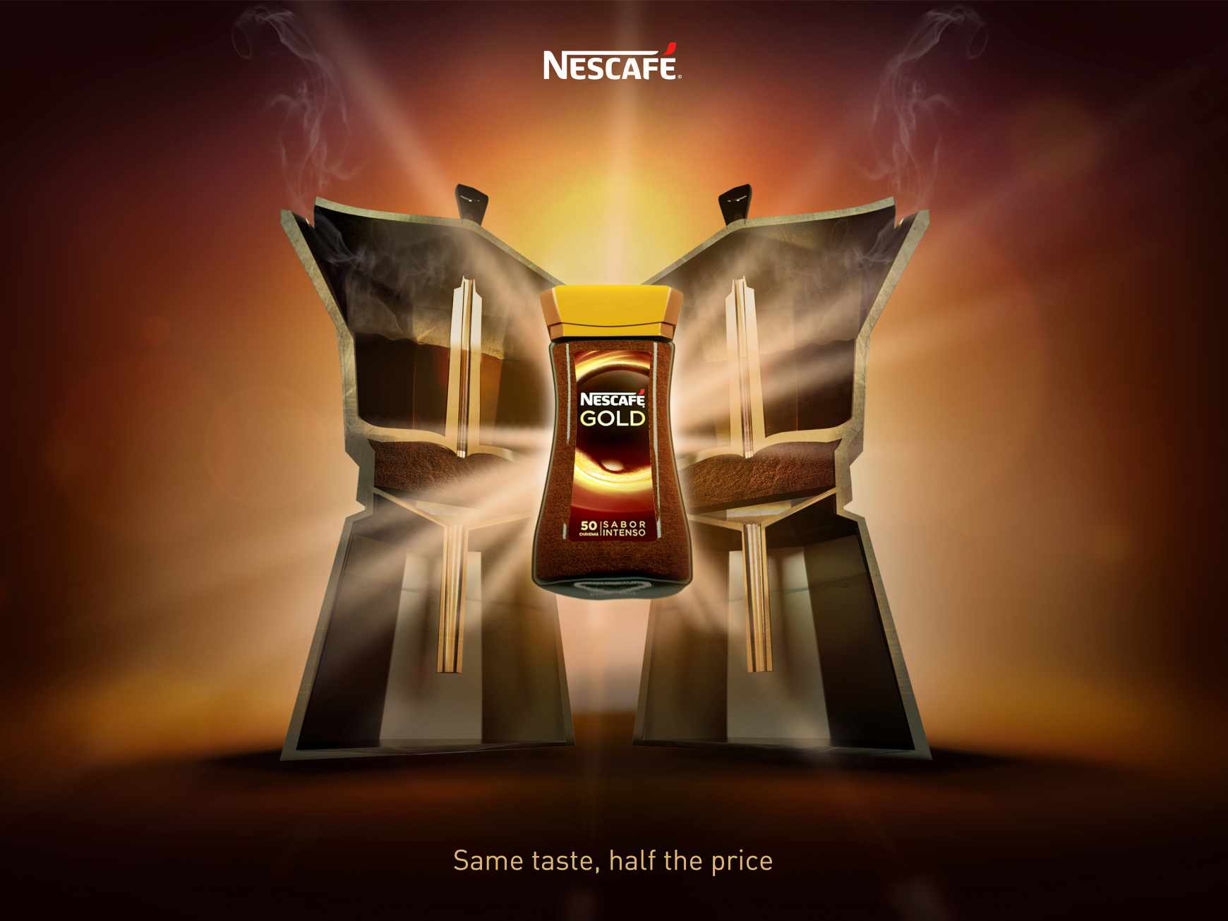 Nescafe Print Ad - Same Taste, 3