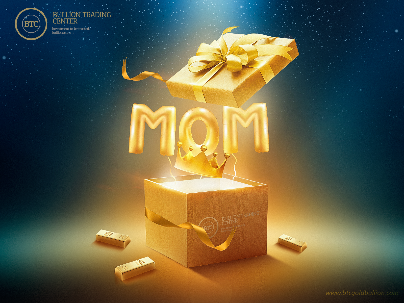 Bullion Trading Center Print Ad - Your Gift in Right Place, 3