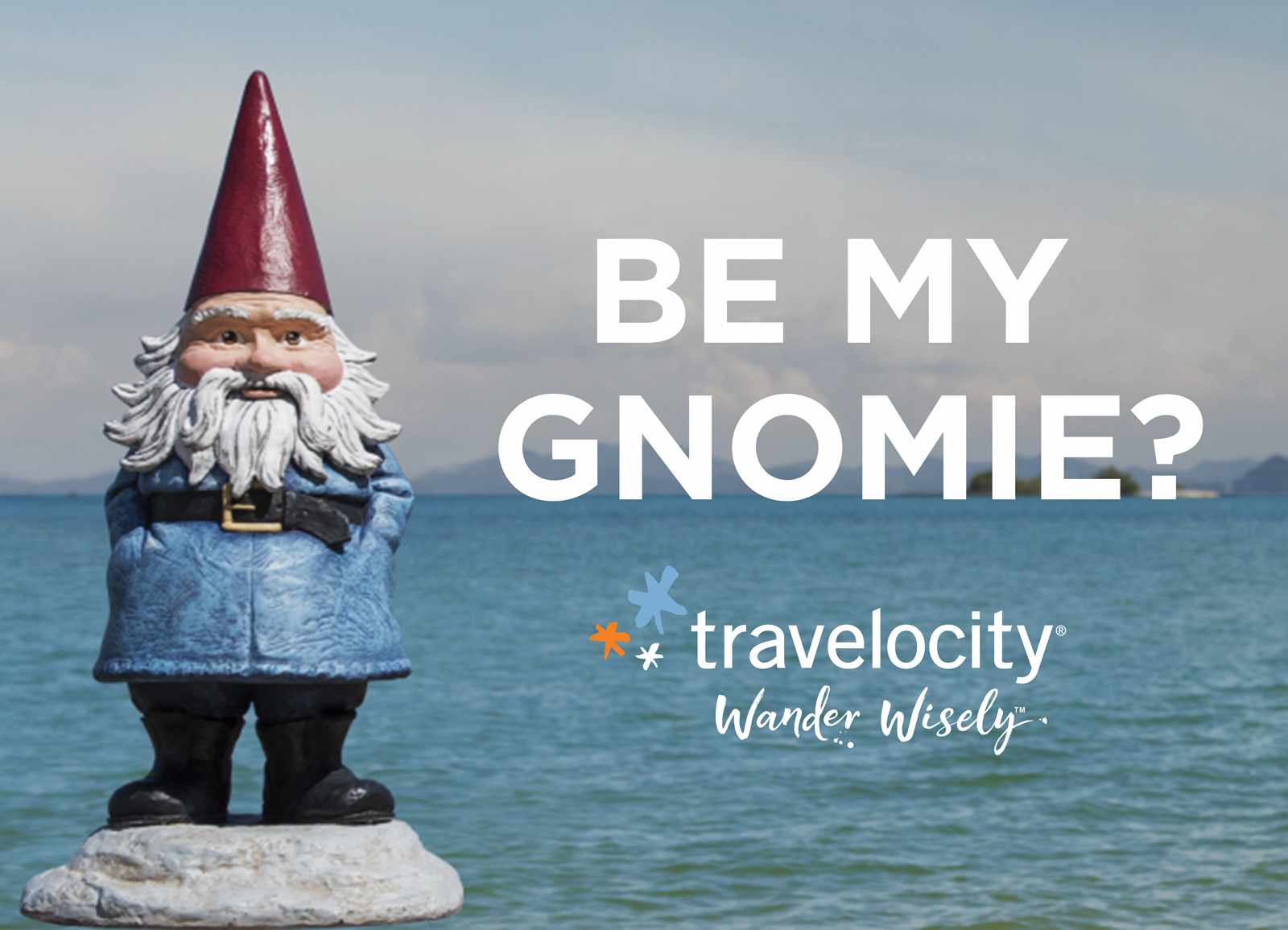 Travelocity Integrated Ad - Be My Gnomie?