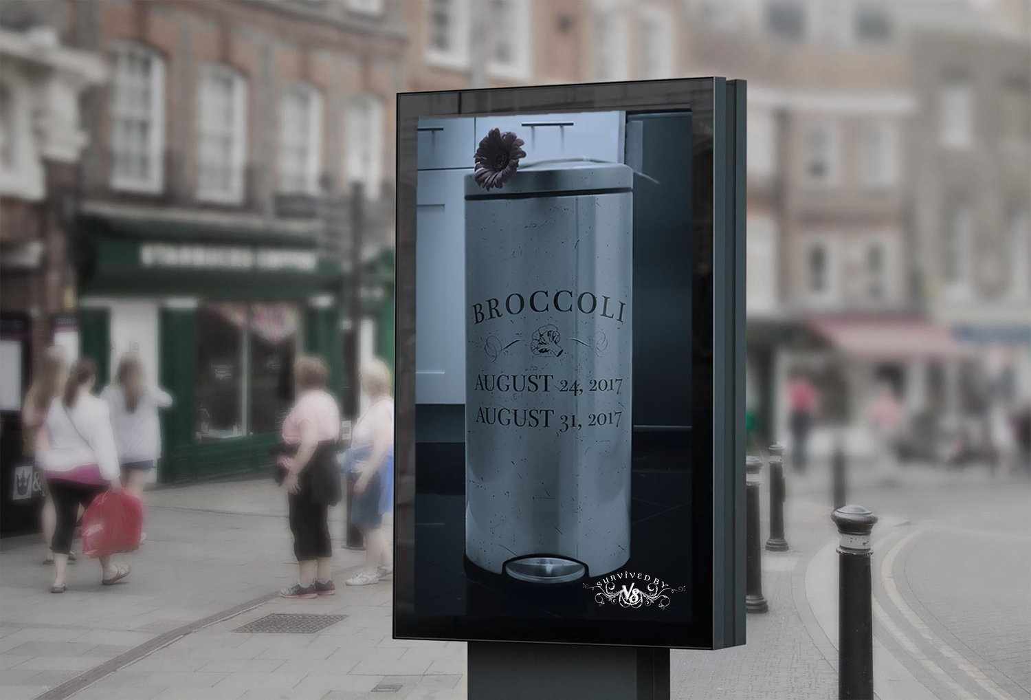 V8 Integrated Ad - Survived by V8