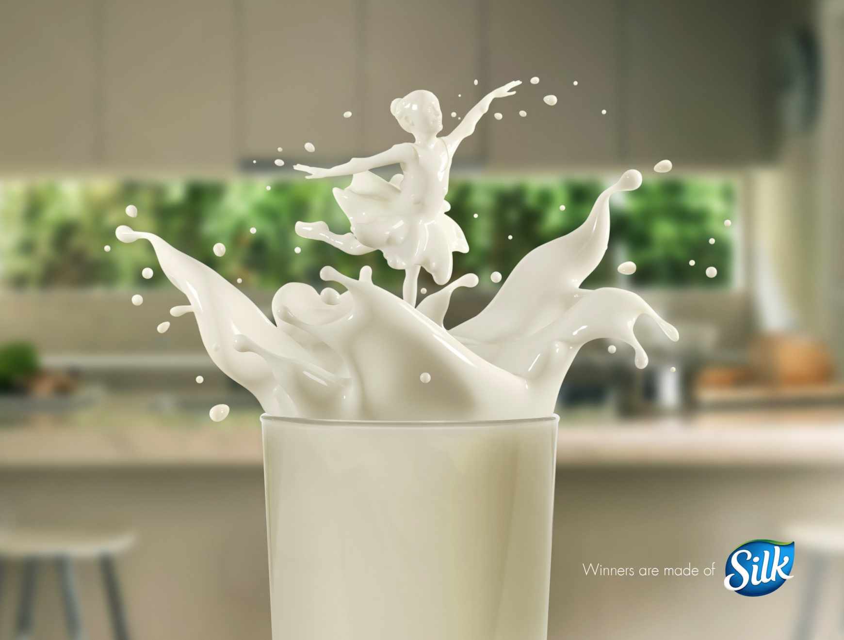 Silk Print Ad - Winners are made of Silk, 1 