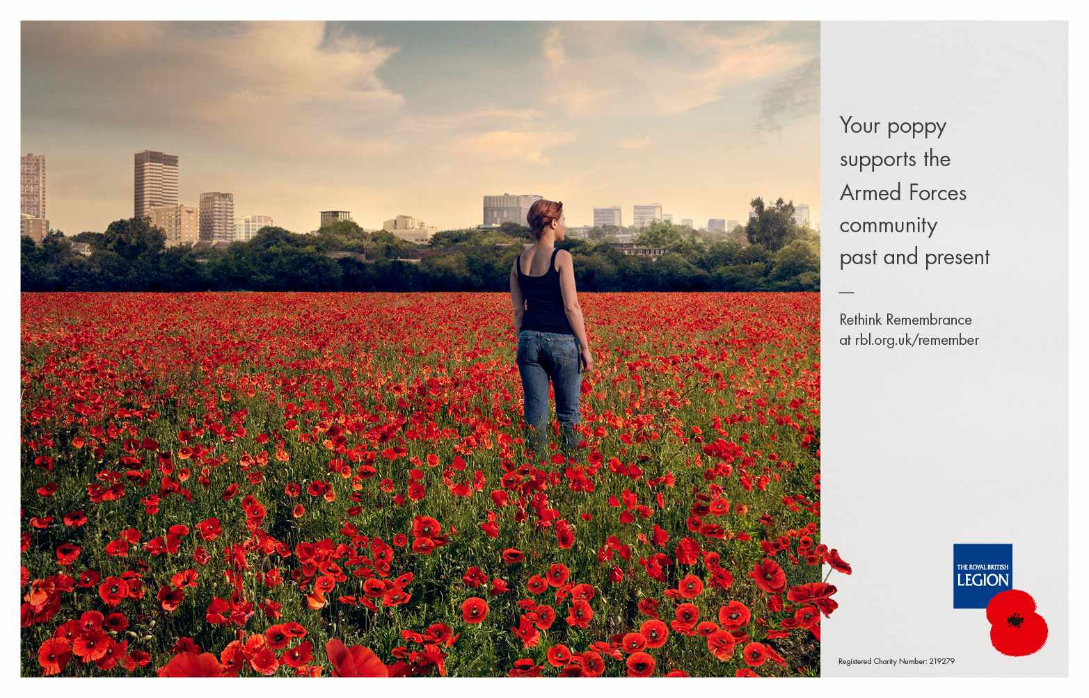 The Royal British Legion Print Ad - Poppy, 1 