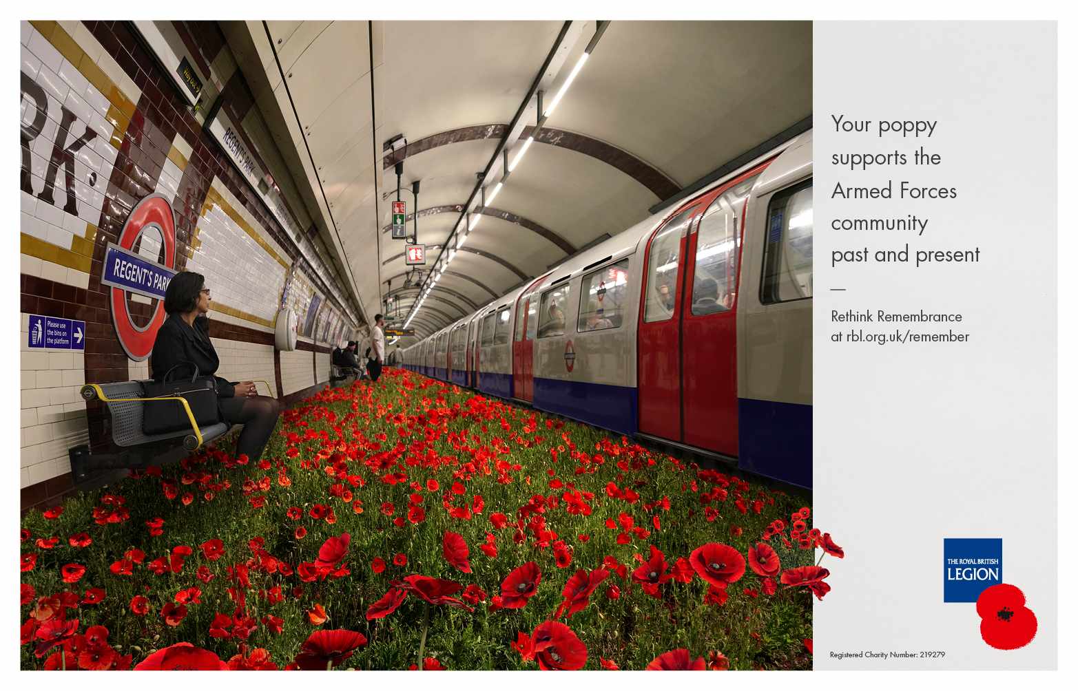 The Royal British Legion Print Ad - Poppy, 2