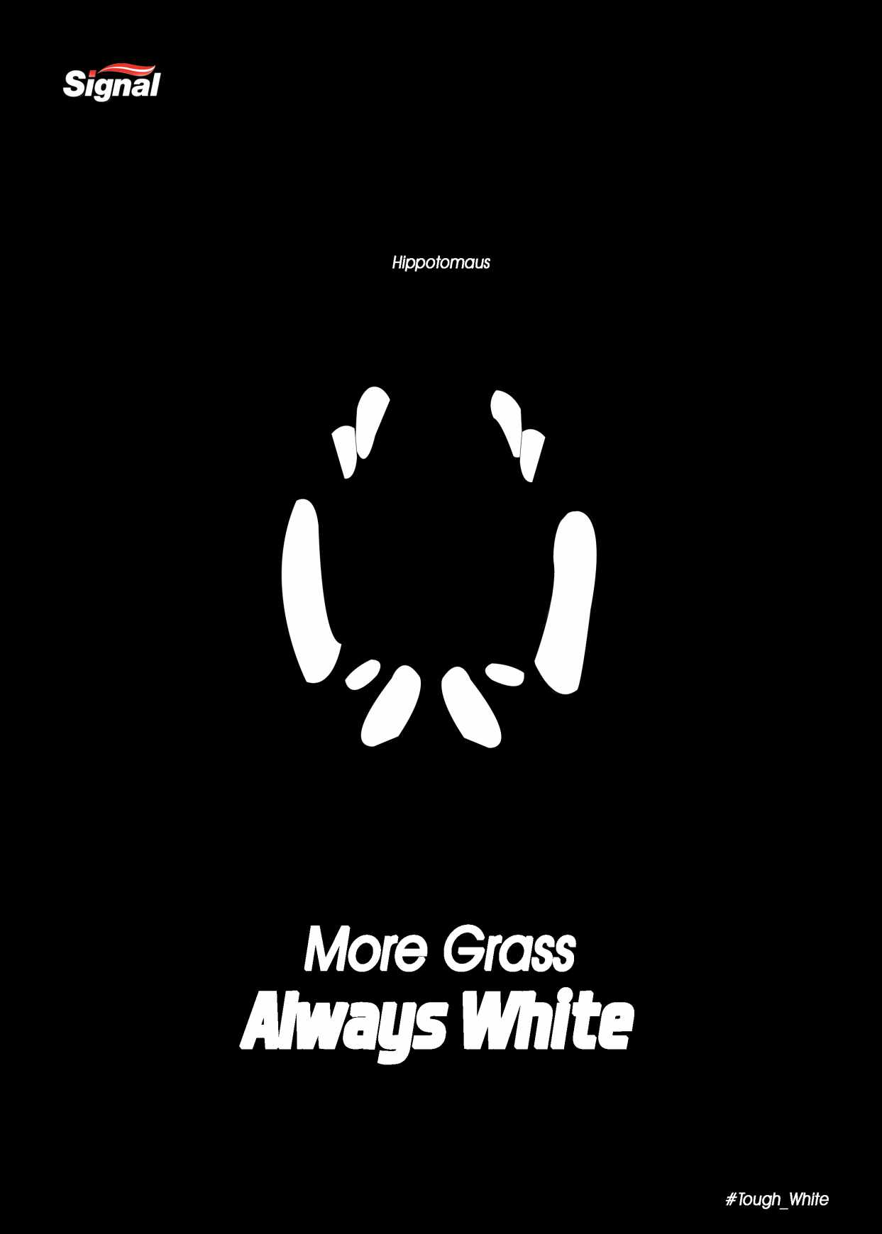 Signal Print Ad - Always White, Grass