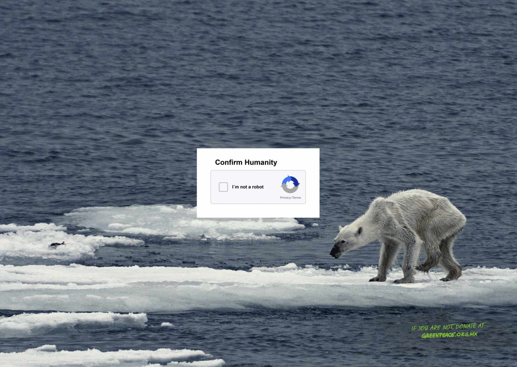 Greenpeace Print Ad - Humanity, 1 