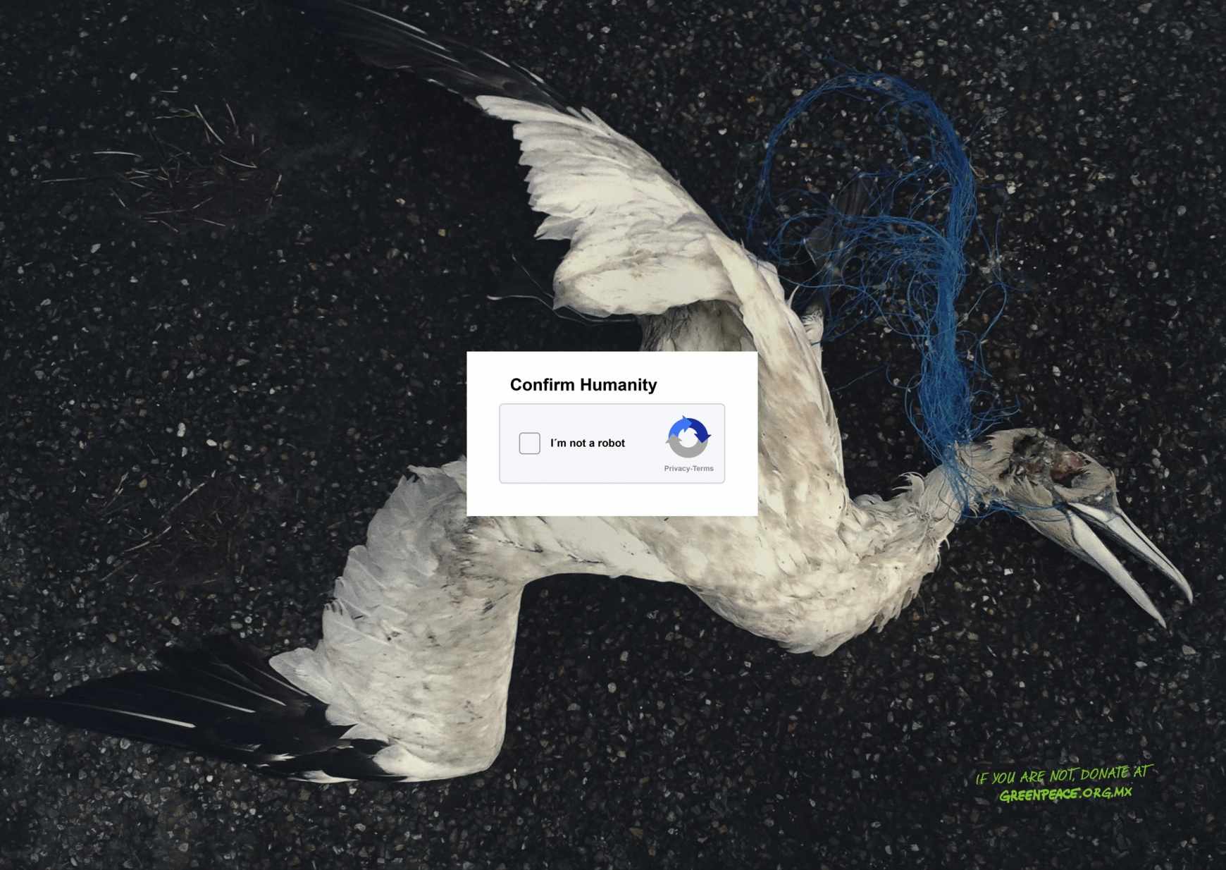 Greenpeace Print Ad - Humanity, 3