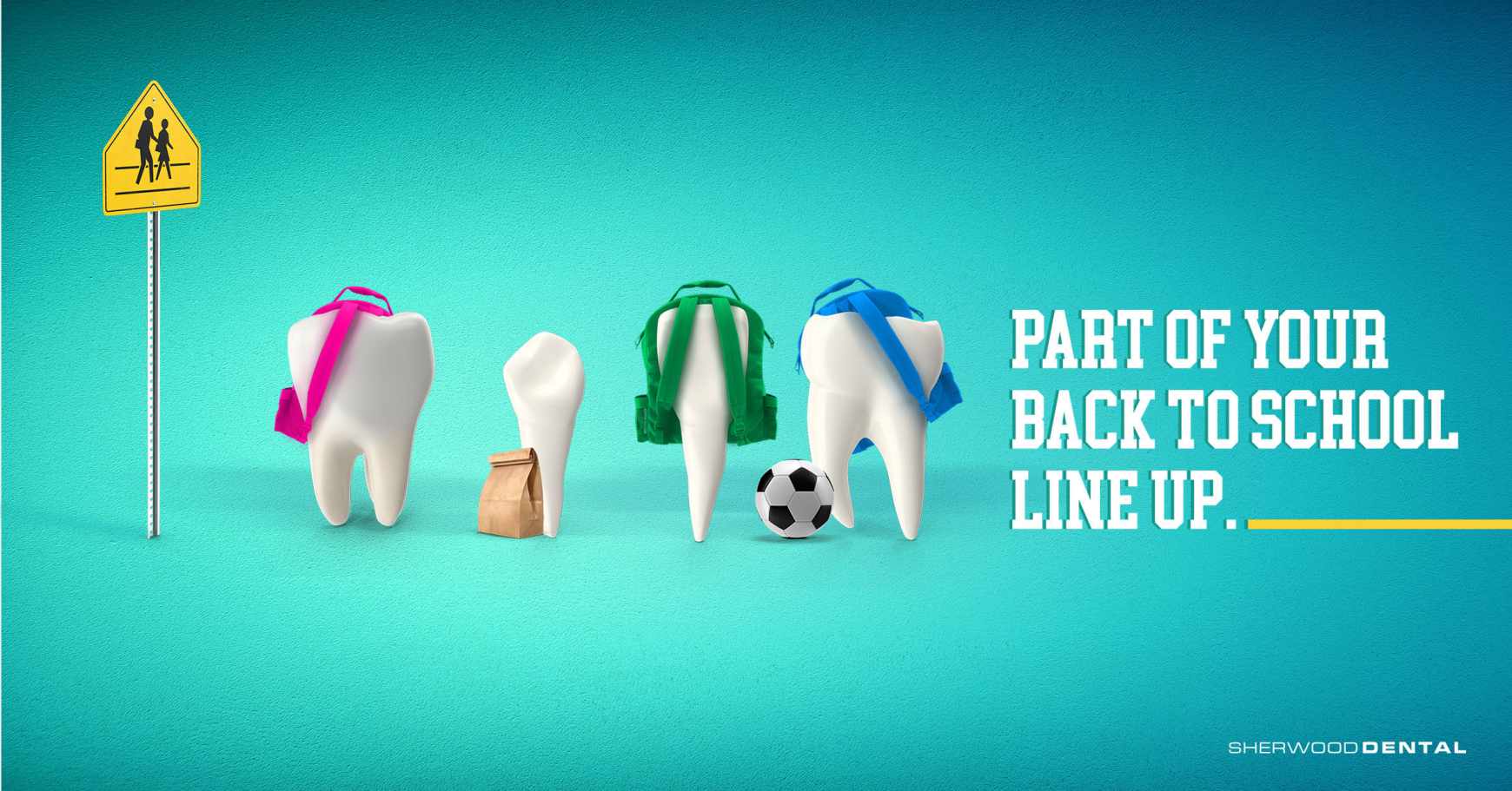 Sherwood Dental Digital Ad - Back to School - Bus