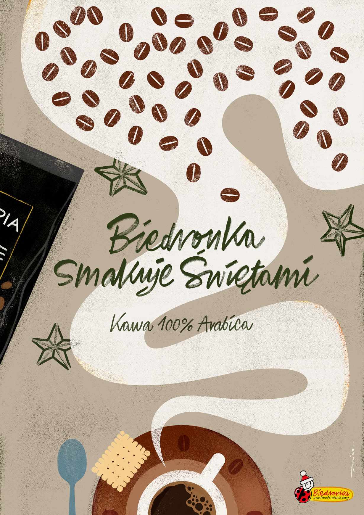 Biedronka Print Ad - Coffee