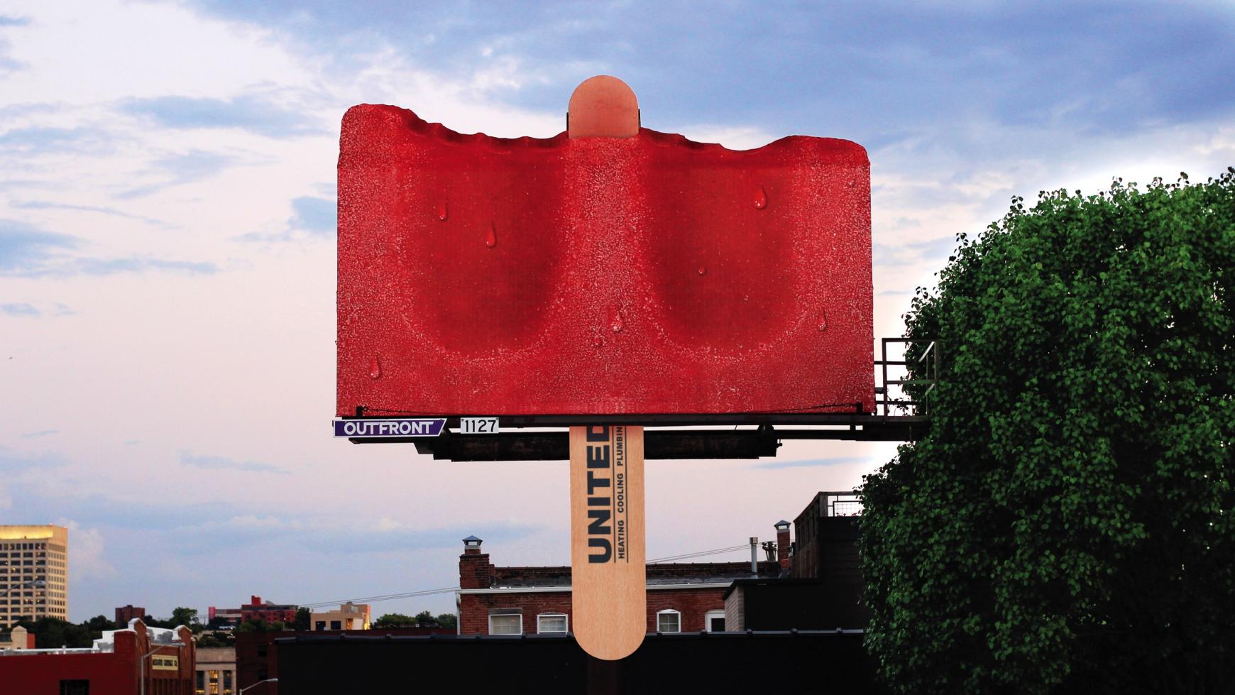 United Cooling Outdoor Ad - Popsicle