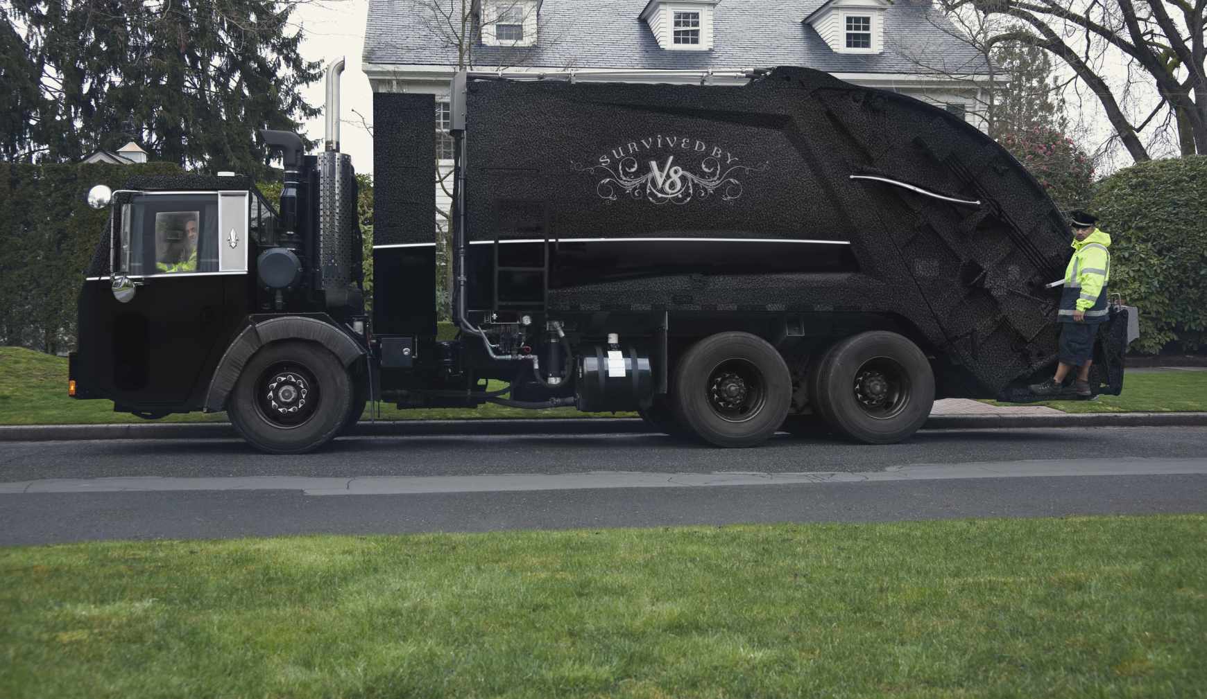 V8 Integrated Ad - Survived by V8