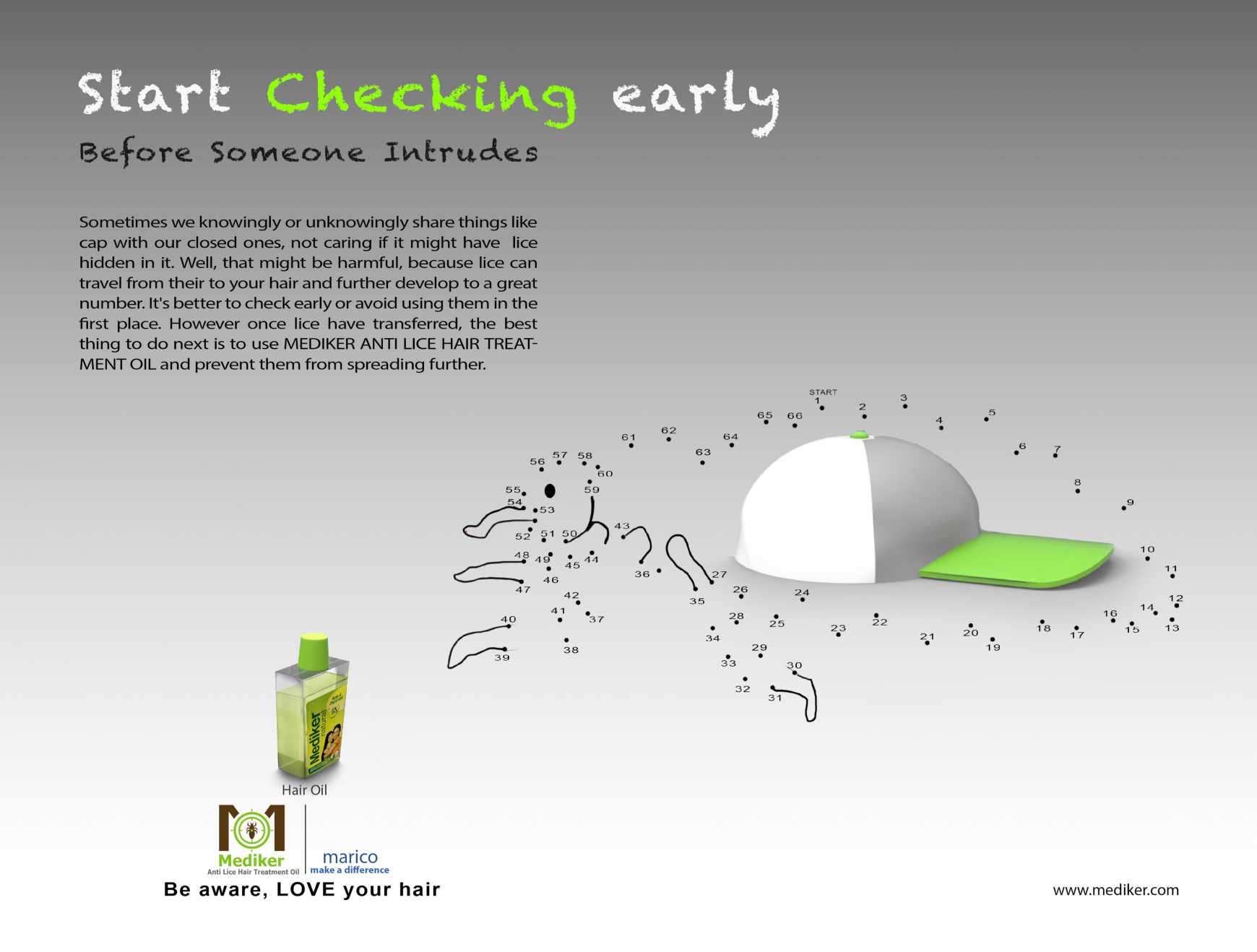 Mediker Print Ad - Hat