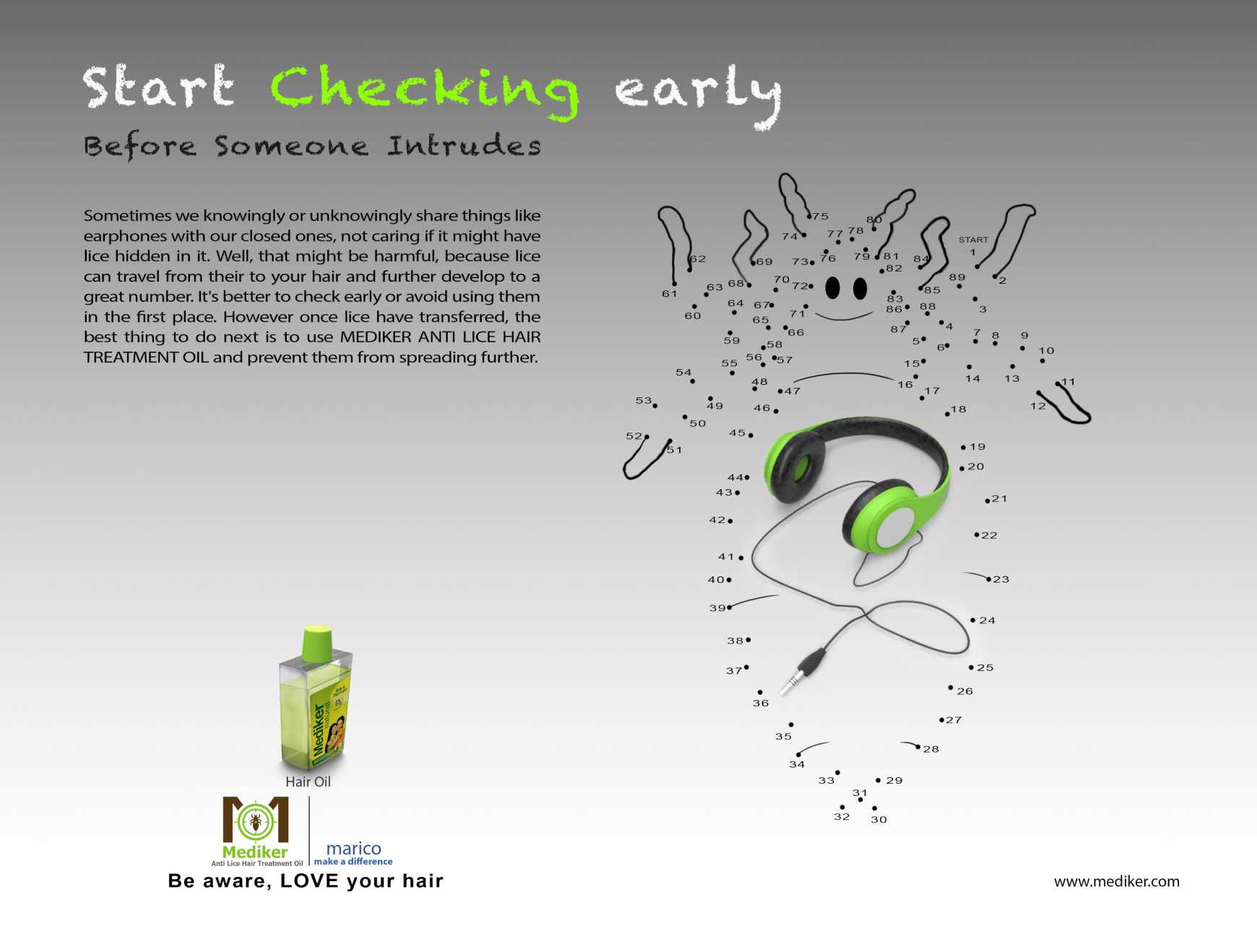 Mediker Print Ad - Headphone