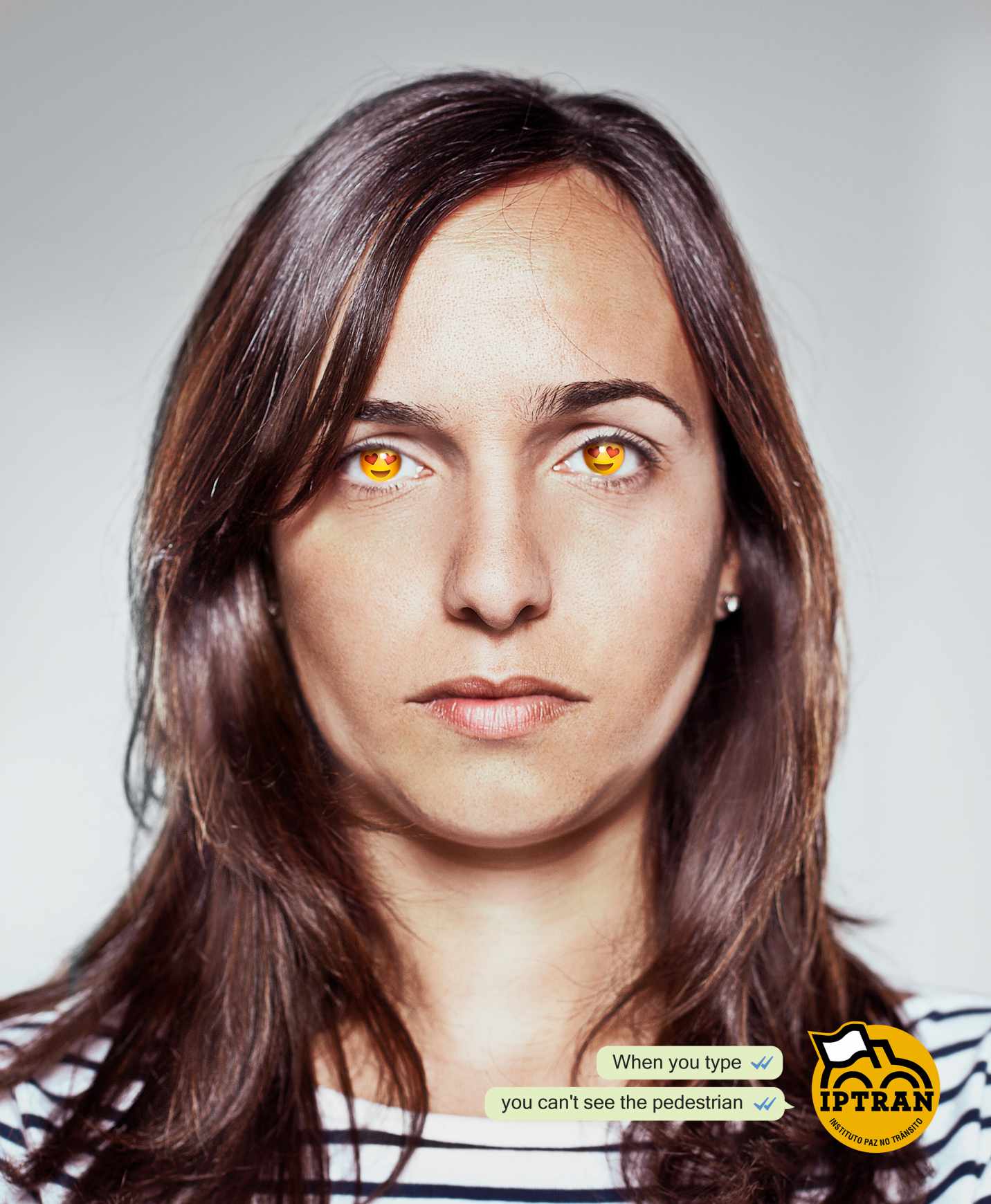 IPTRAN Print Ad - Emoji Eyes, 1 