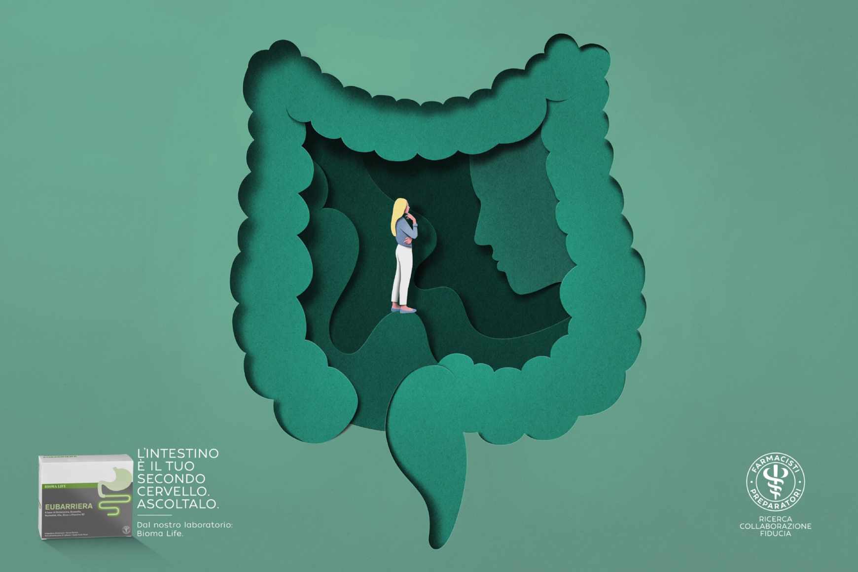 Farmacisti Preparatori Print Ad - Gut