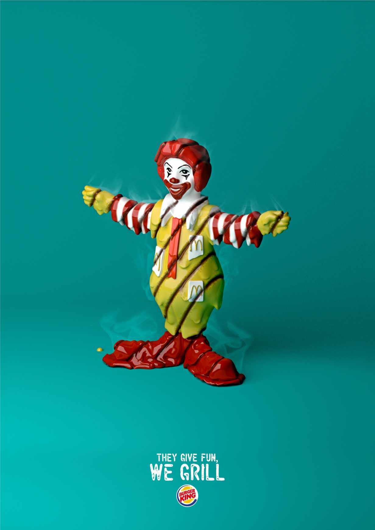 Burger King Print Ad - Friendly Grill 