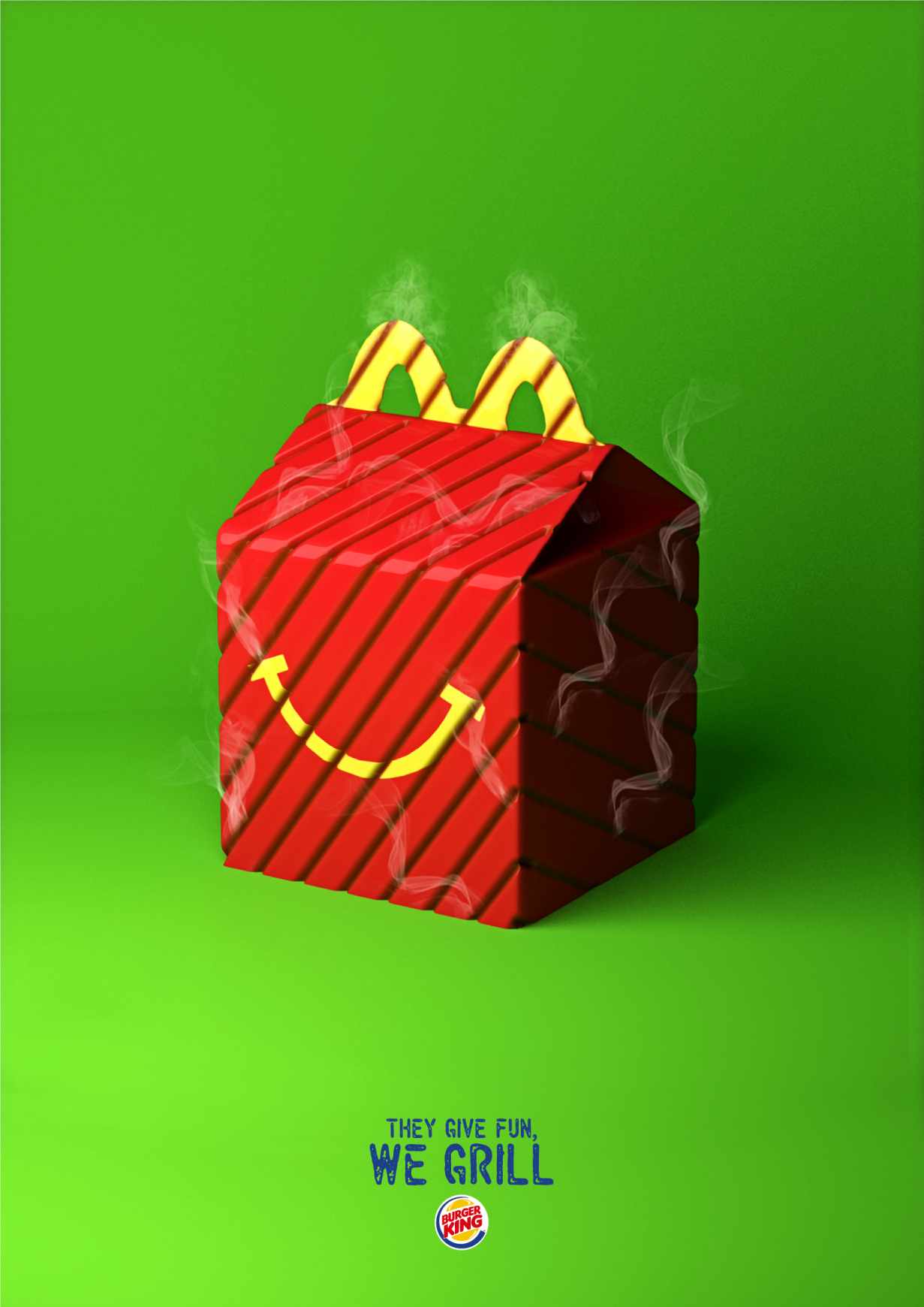 Burger King Print Ad - Friendly Grill, 4