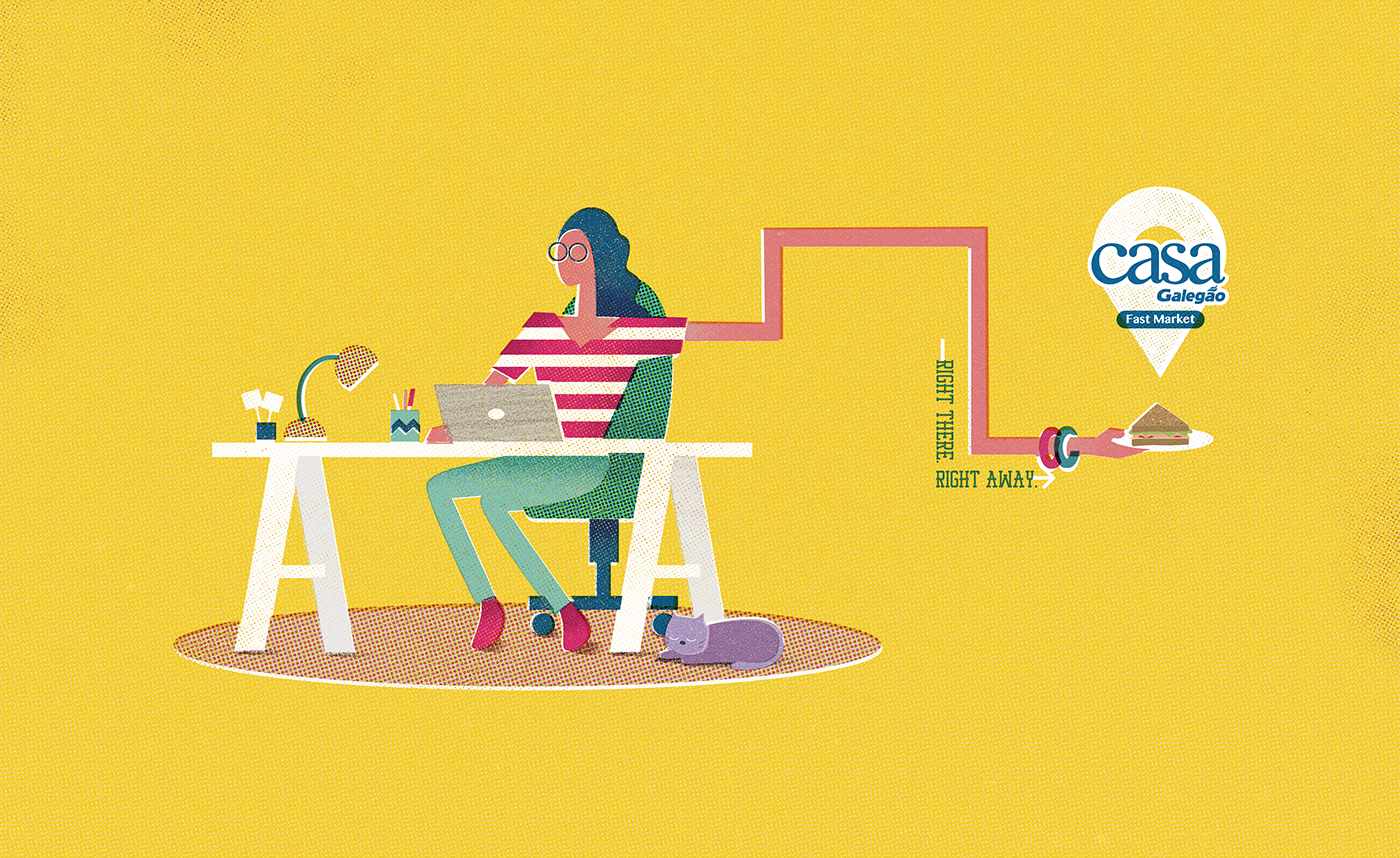Casa Galegão Print Ad - Sandwich