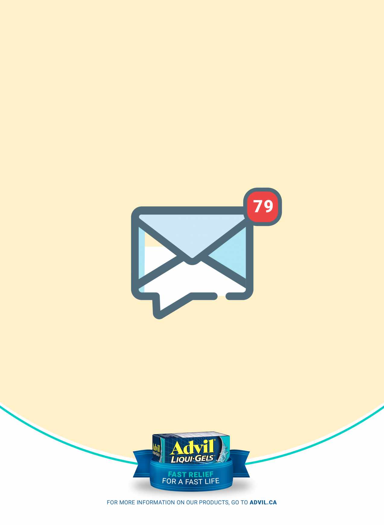 Advil Print Ad - Email