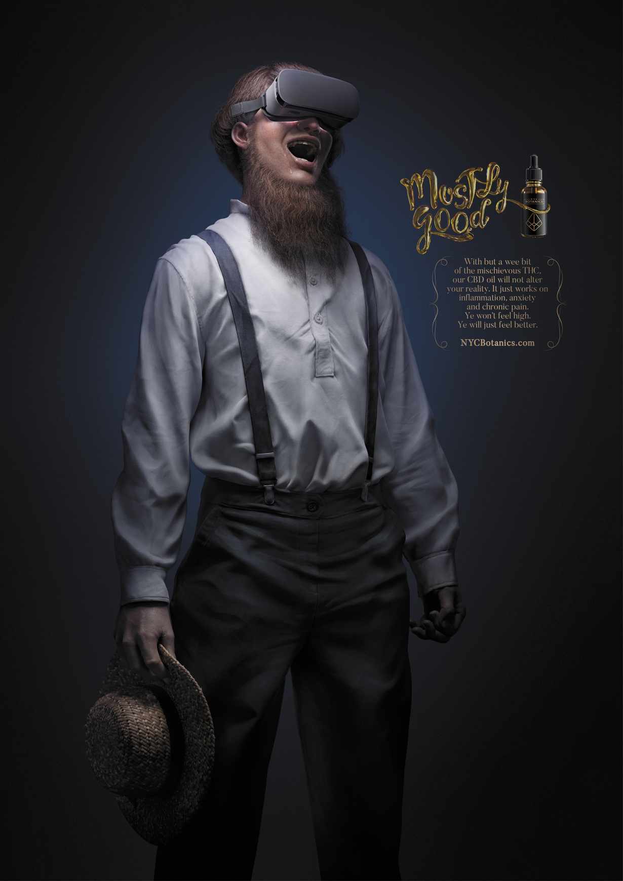 NYC Botanics Print Ad - Mostly Good - Amish VR Junkie
