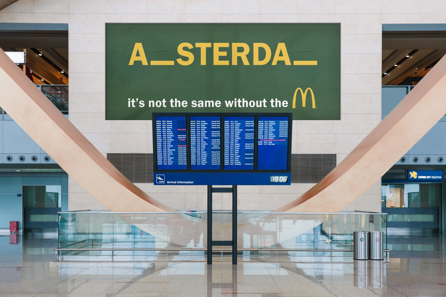 McDonald's Outdoor Ad - "M"
